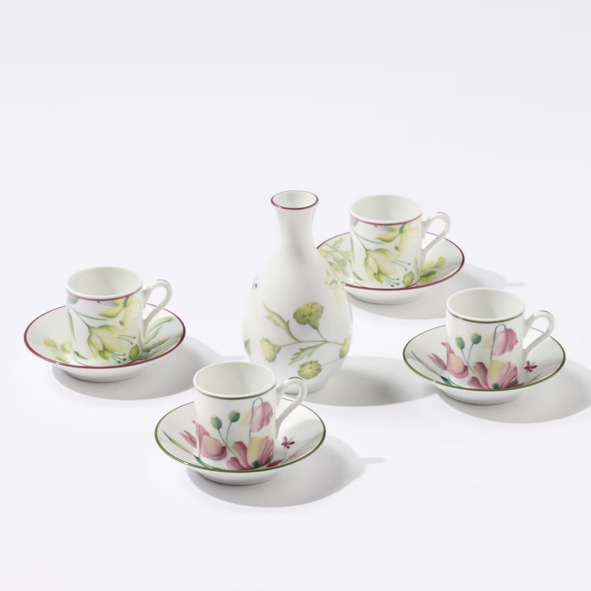 GINORI 1735 Servizio da Caffè Per Due Florenza Acanto  004RG00 FW4301LXGENG00136003