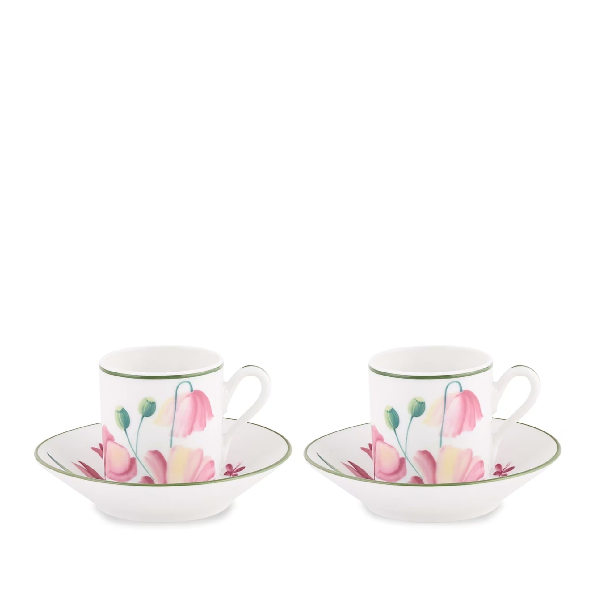 GINORI 1735 Servizio da Caffè Per Due Florenza Malva  004RG00 FW4301LXGENG00136203
