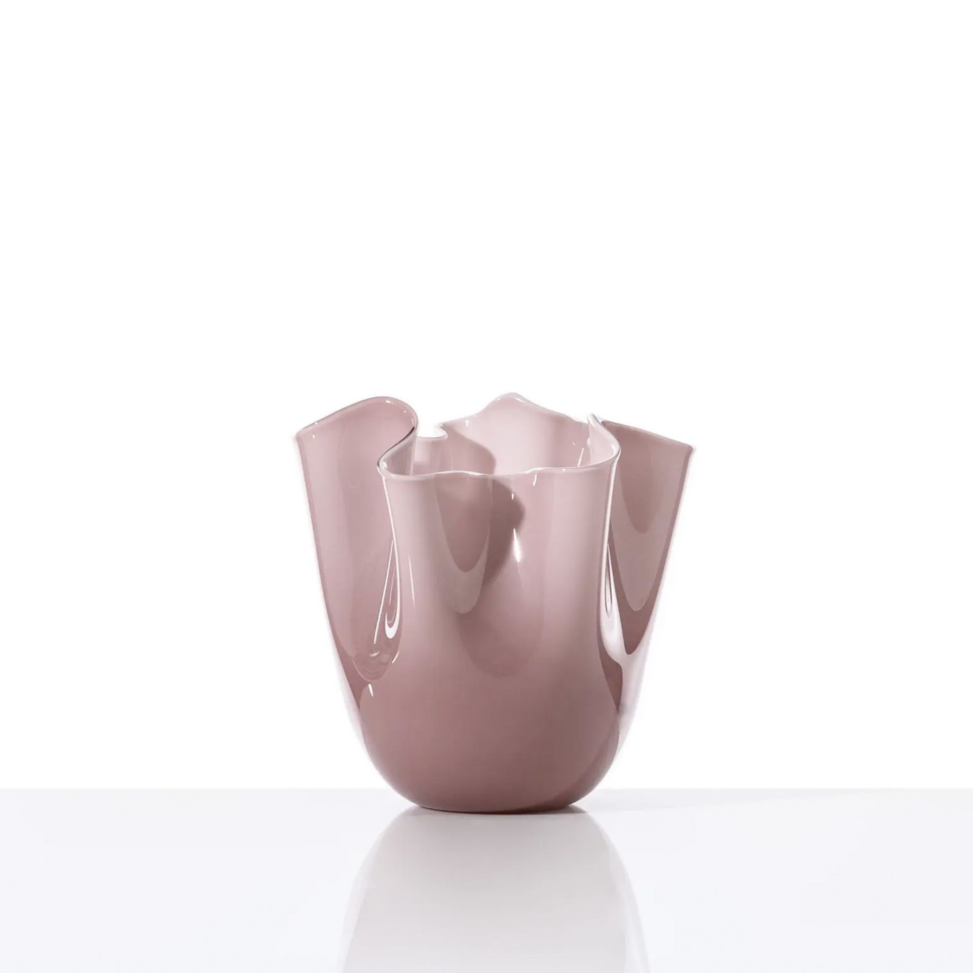 VENINI Vaso Fazzoletto Medium Ametista 20 CM - H 24 CM 700.02