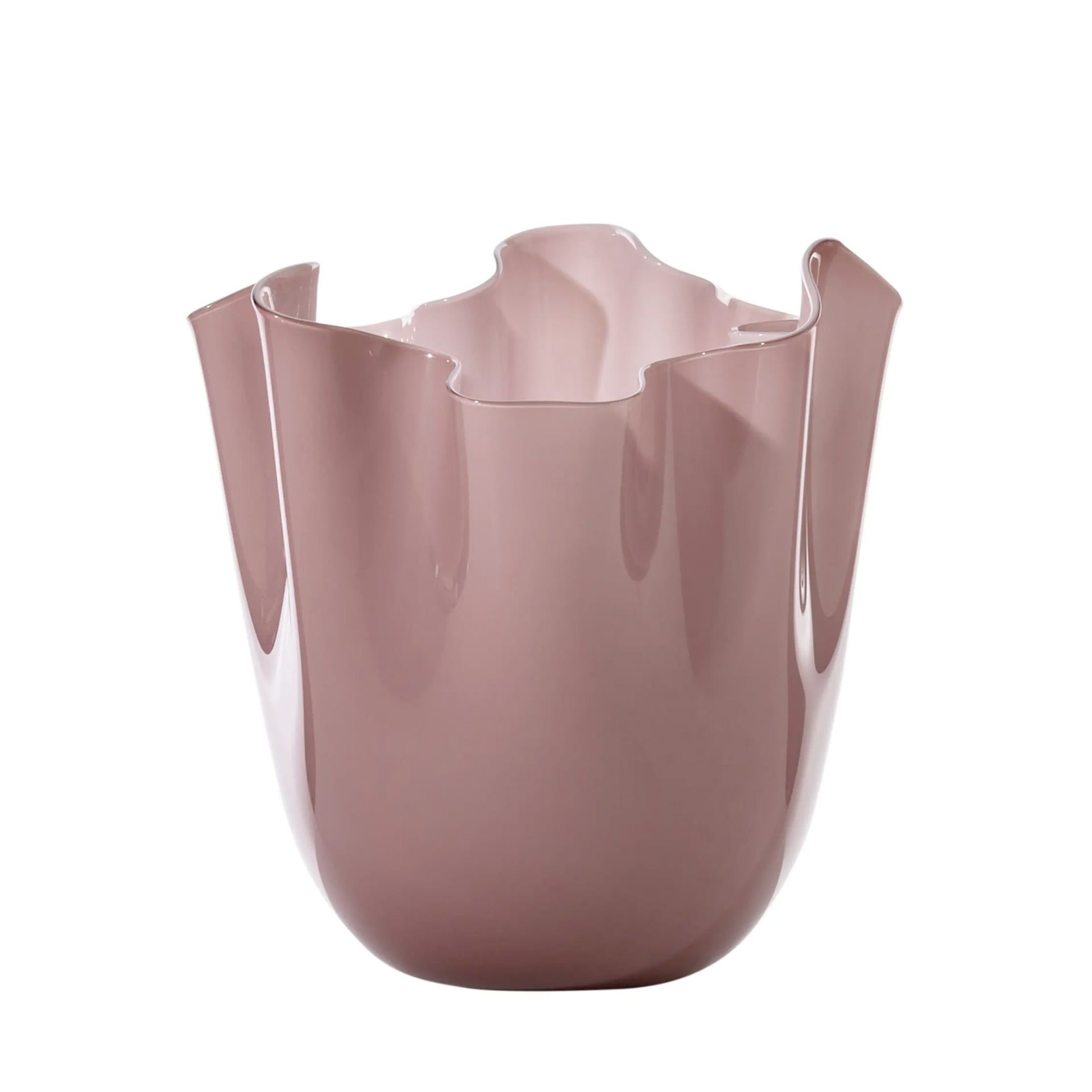 VENINI Vaso Fazzoletto Medium Ametista 20 CM - H 24 CM 700.02