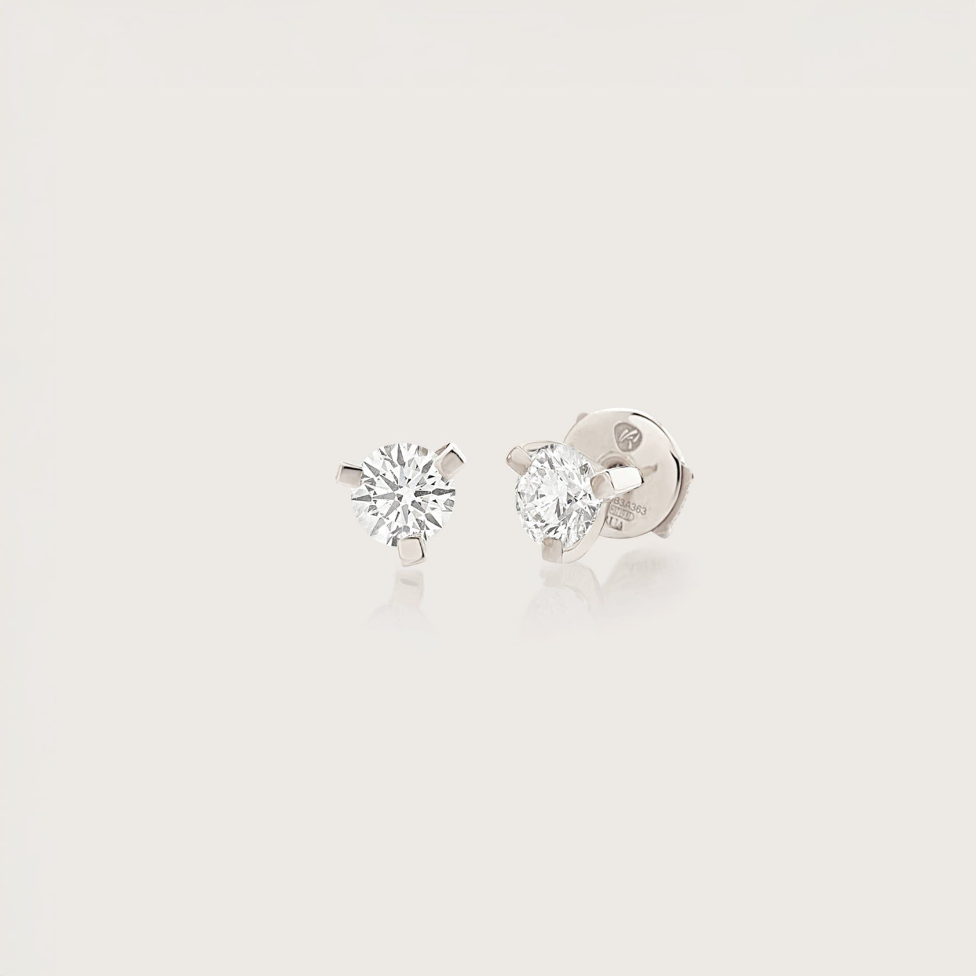 ASTRUA Orecchini Luce, Oro Bianco, Diamanti  L29DB.3