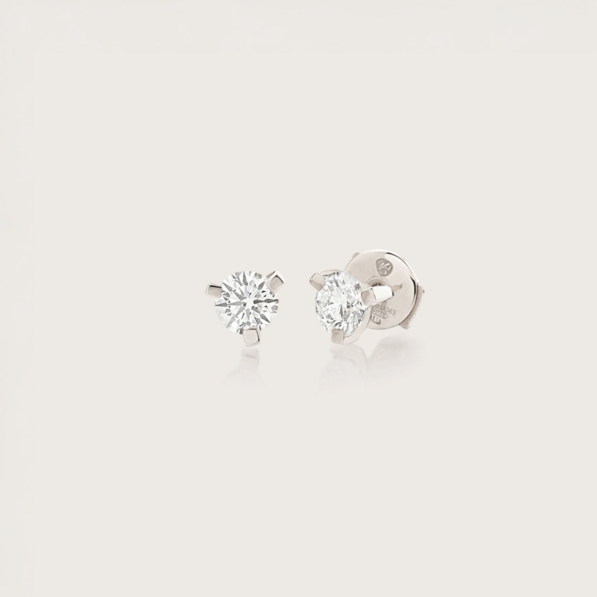 ASTRUA Orecchini Luce, Oro Bianco, Diamanti  L29DB.3