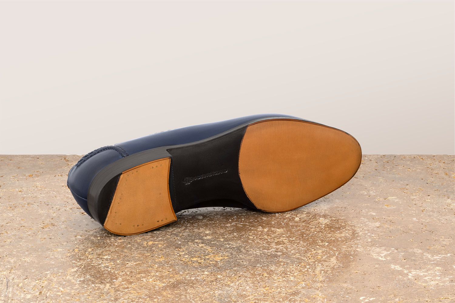 EDWARD GREEN Belgravia - Mocassino Con Nappine - Navy - Edizione Astrua  A-BELGRAVIA