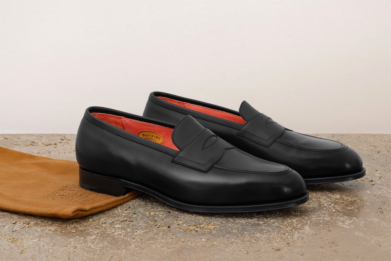 EDWARD GREEN Piccadilly - Mocassino Classico - Black - Edizione Astrua  A-PICCADILLY