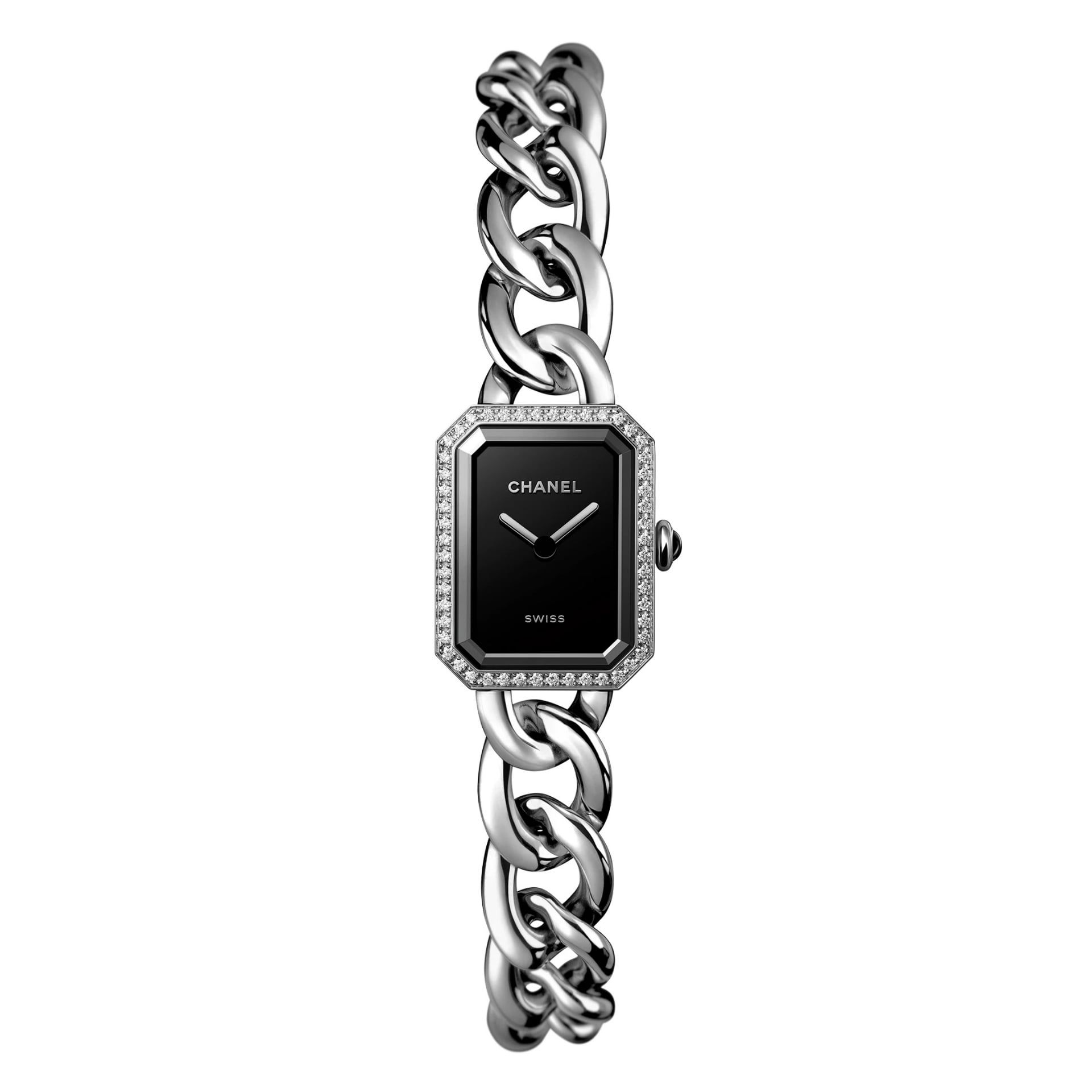 CHANEL Première Catena Gourmette 19.7 x 15.2 MM H7021