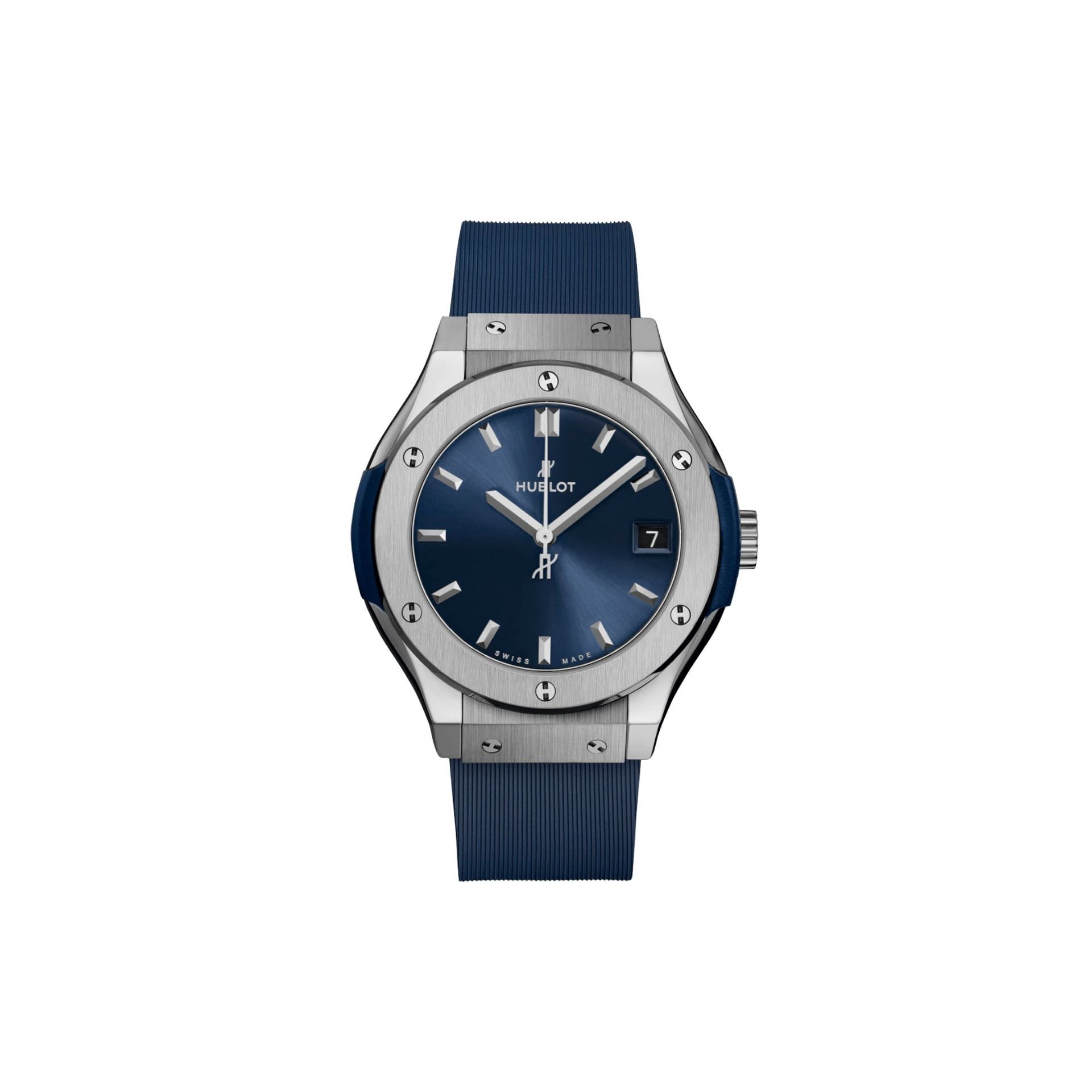 HUBLOT Classic Fusion Titanium Blue 33 MM 581.NX.7170.RX