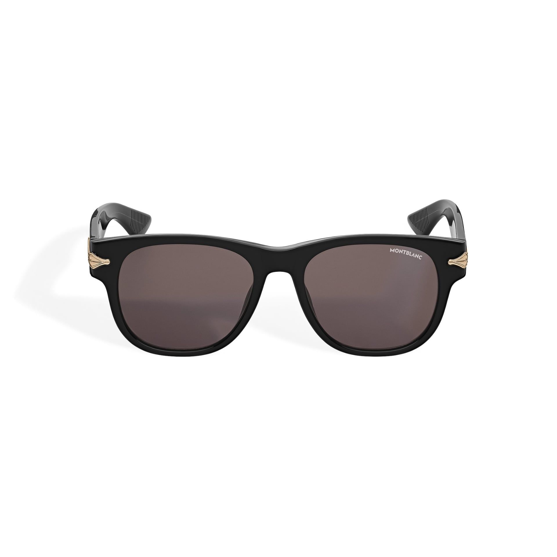 MONTBLANC Occhiali da Sole Quadrati con Montatura in Acetato Nero  137185