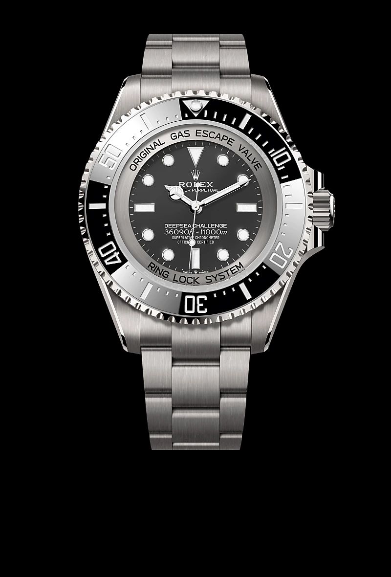 Rolex Deepsea Challenge in Acciaio Oystersteelcon “Pavé madreperla farfalle”, lunetta Bombata, bracciale Acciaio Oystersteel