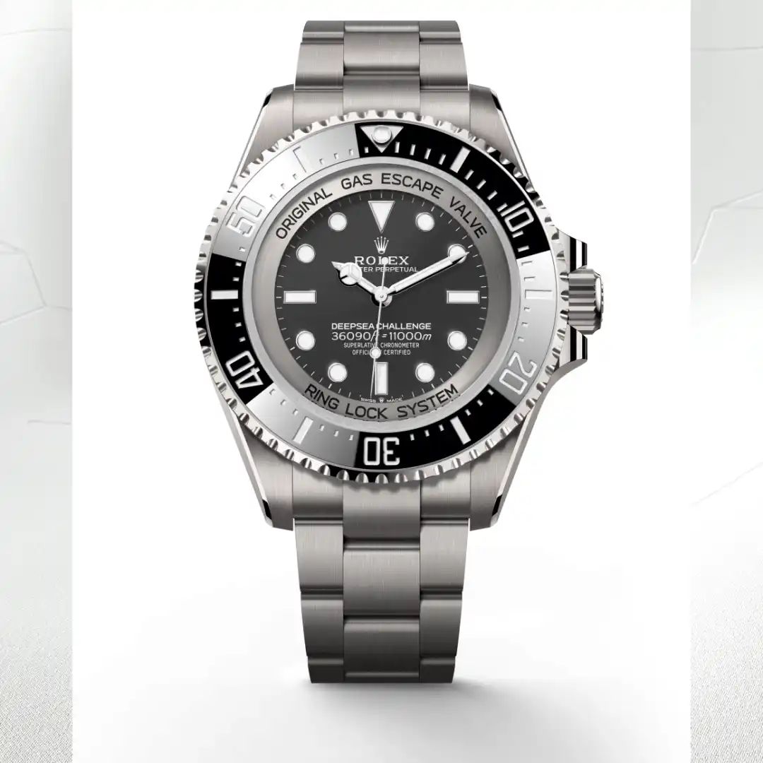 Rolex Deepsea Challenge in Oystersteelcon “Butterfly mother-of-pearl pavé”, lunetta Domed, bracciale Oystersteel