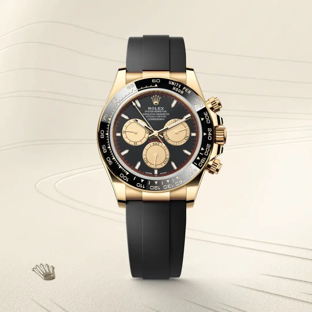 Rolex Cosmograph Daytona in Oystersteelcon “Butterfly mother-of-pearl pavé”, lunetta Domed, bracciale Oystersteel