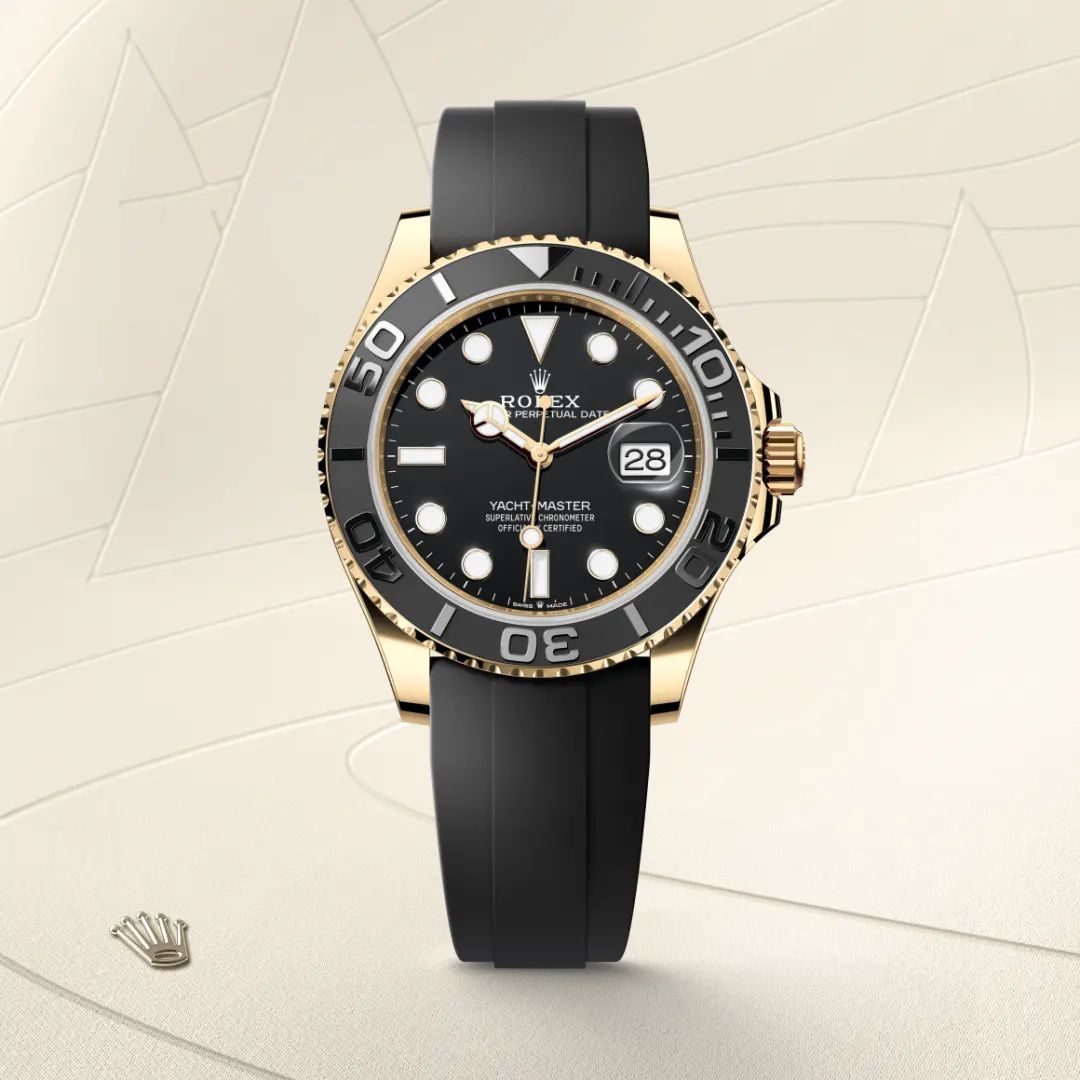 Rolex Yacht-Master 42 in Acciaio Oystersteelcon “Pavé madreperla farfalle”, lunetta Bombata, bracciale Acciaio Oystersteel