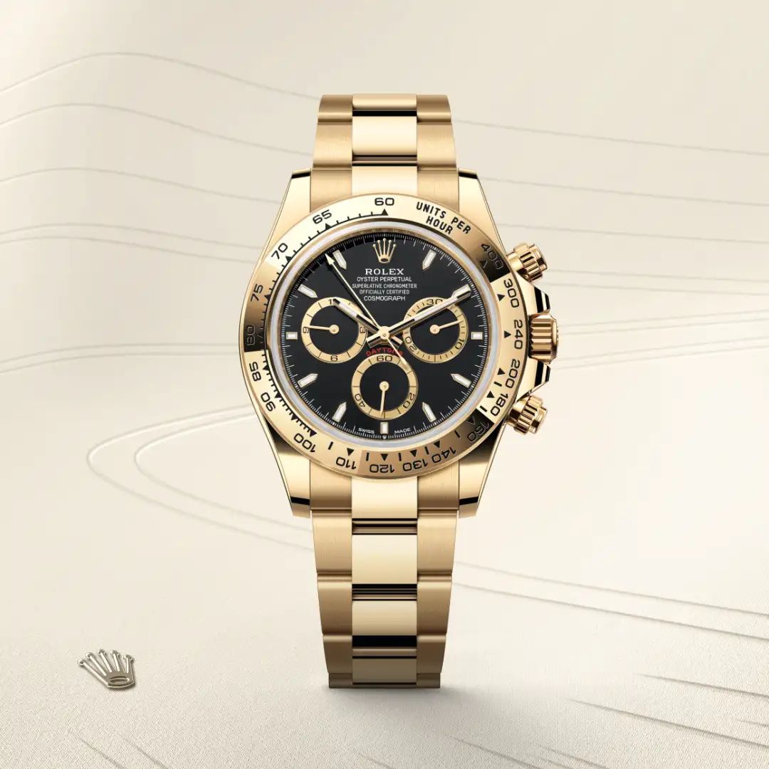 Rolex Cosmograph Daytona in Oystersteelcon “Butterfly mother-of-pearl pavé”, lunetta Domed, bracciale Oystersteel