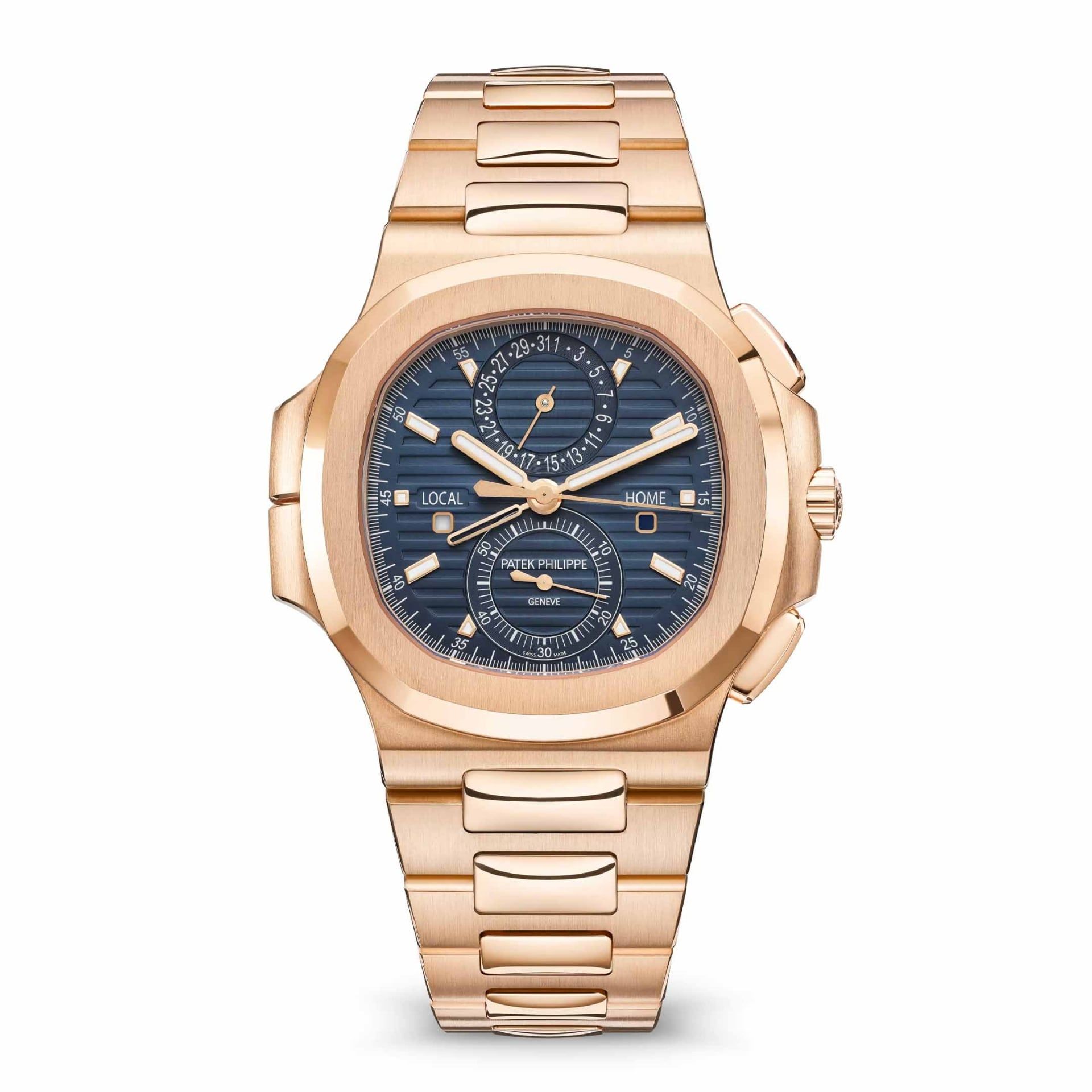 PATEK PHILIPPE Nautilus Cronografo Doppio Fuso 40.5 MM 5990/1R-001