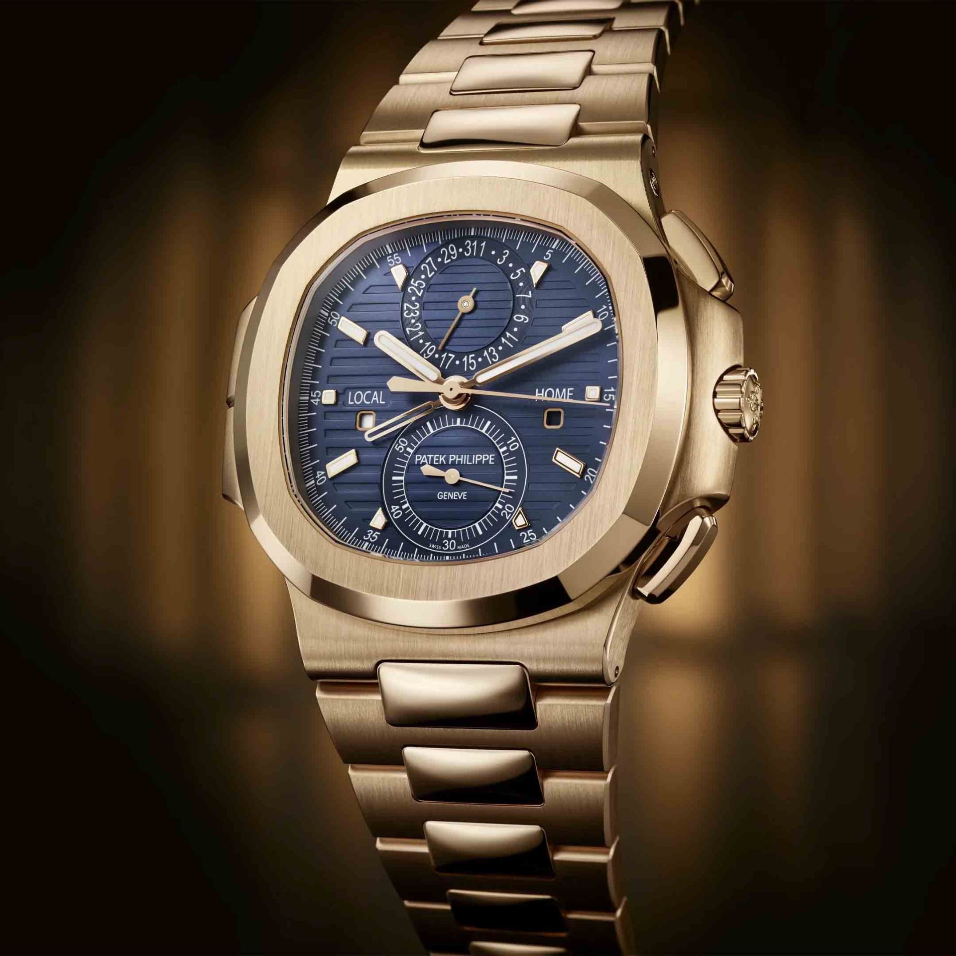 PATEK PHILIPPE Nautilus Cronografo Doppio Fuso 40.5 MM 5990/1R-001