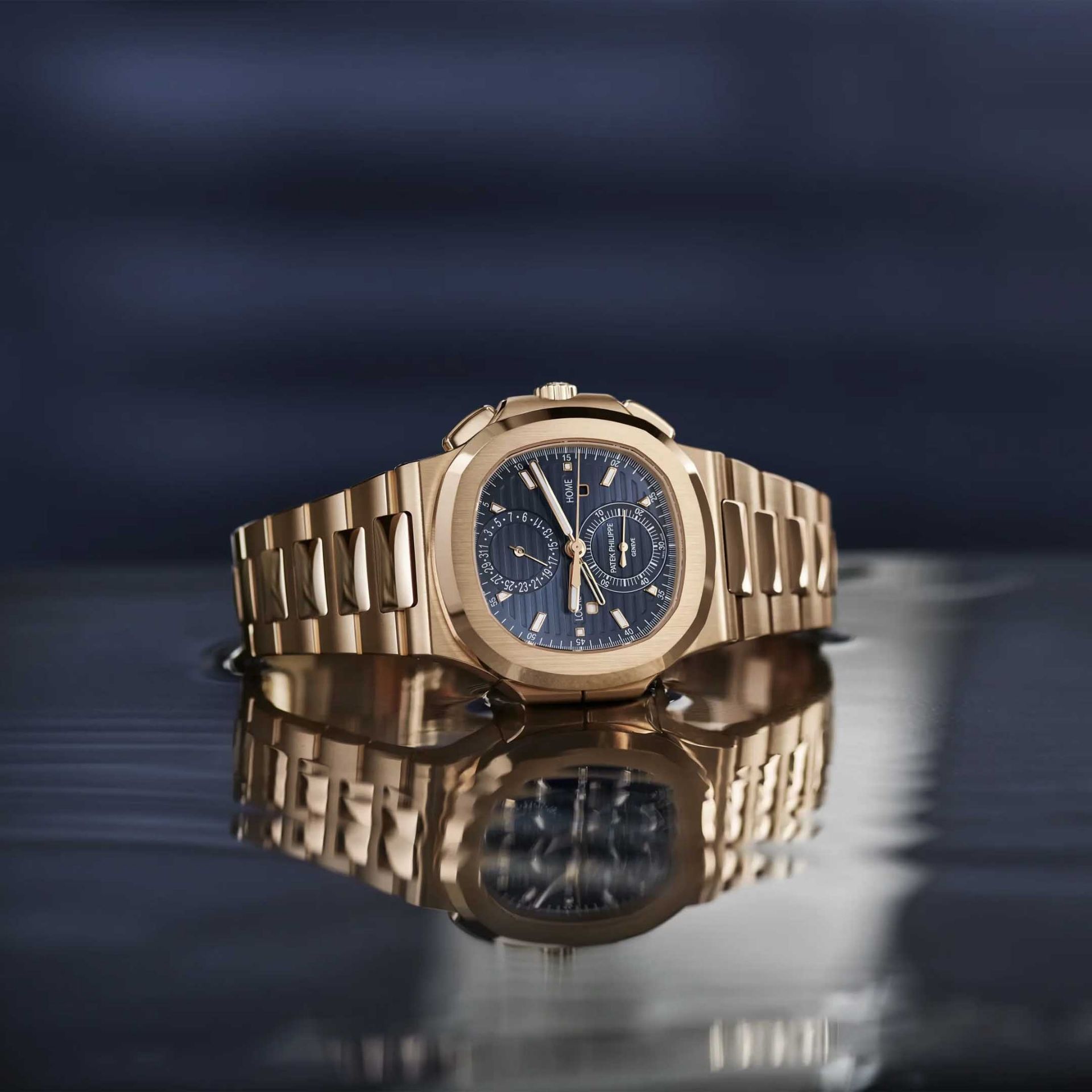 PATEK PHILIPPE Nautilus Cronografo Doppio Fuso 40.5 MM 5990/1R-001