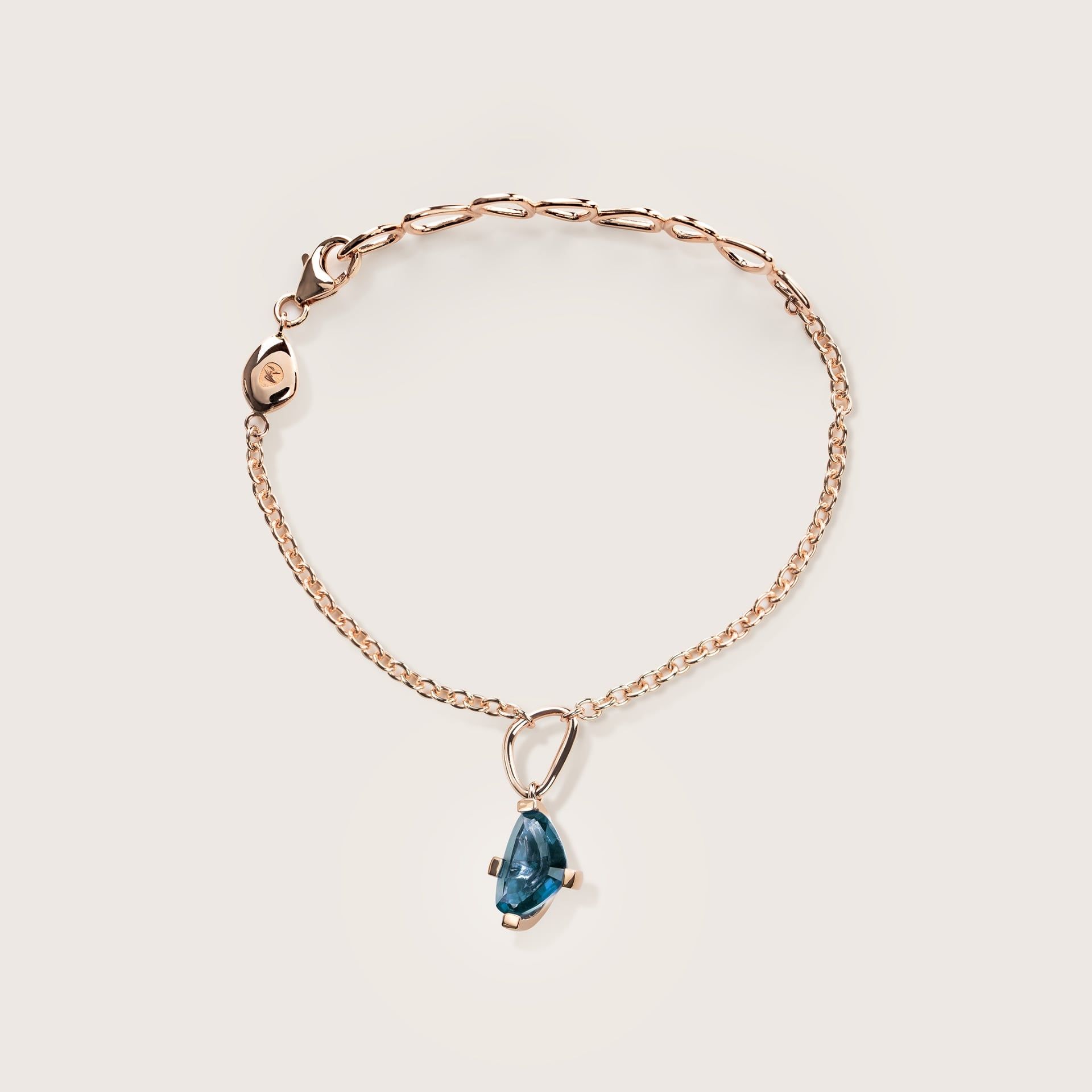 ASTRUA Bracciale Aquiloni, Oro Rosa, Topazio  AQ85TL-1