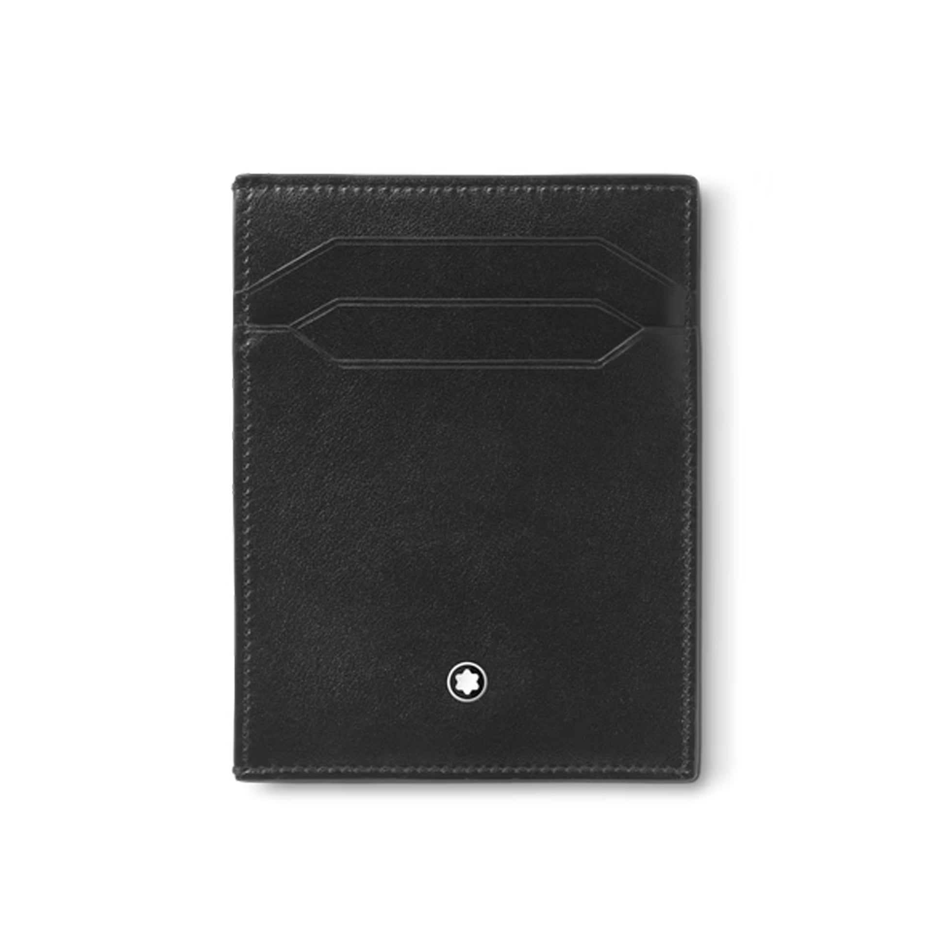 MONTBLANC Portacarte 4 Scomparti con Porta Documenti in Pelle Meisterstück  198328