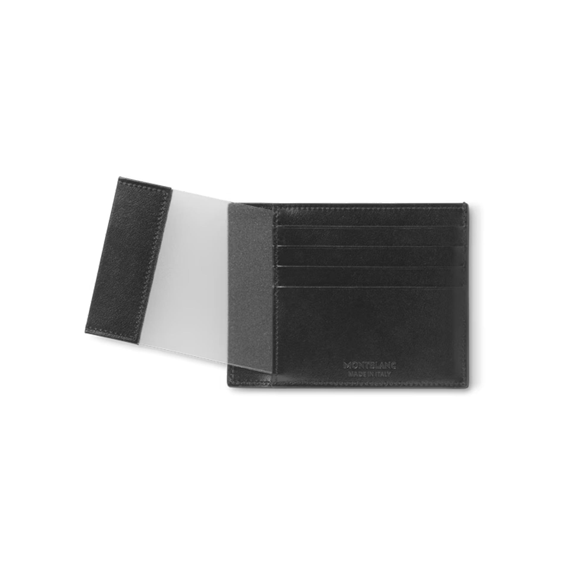 MONTBLANC Portacarte 4 Scomparti con Porta Documenti in Pelle Meisterstück  198328