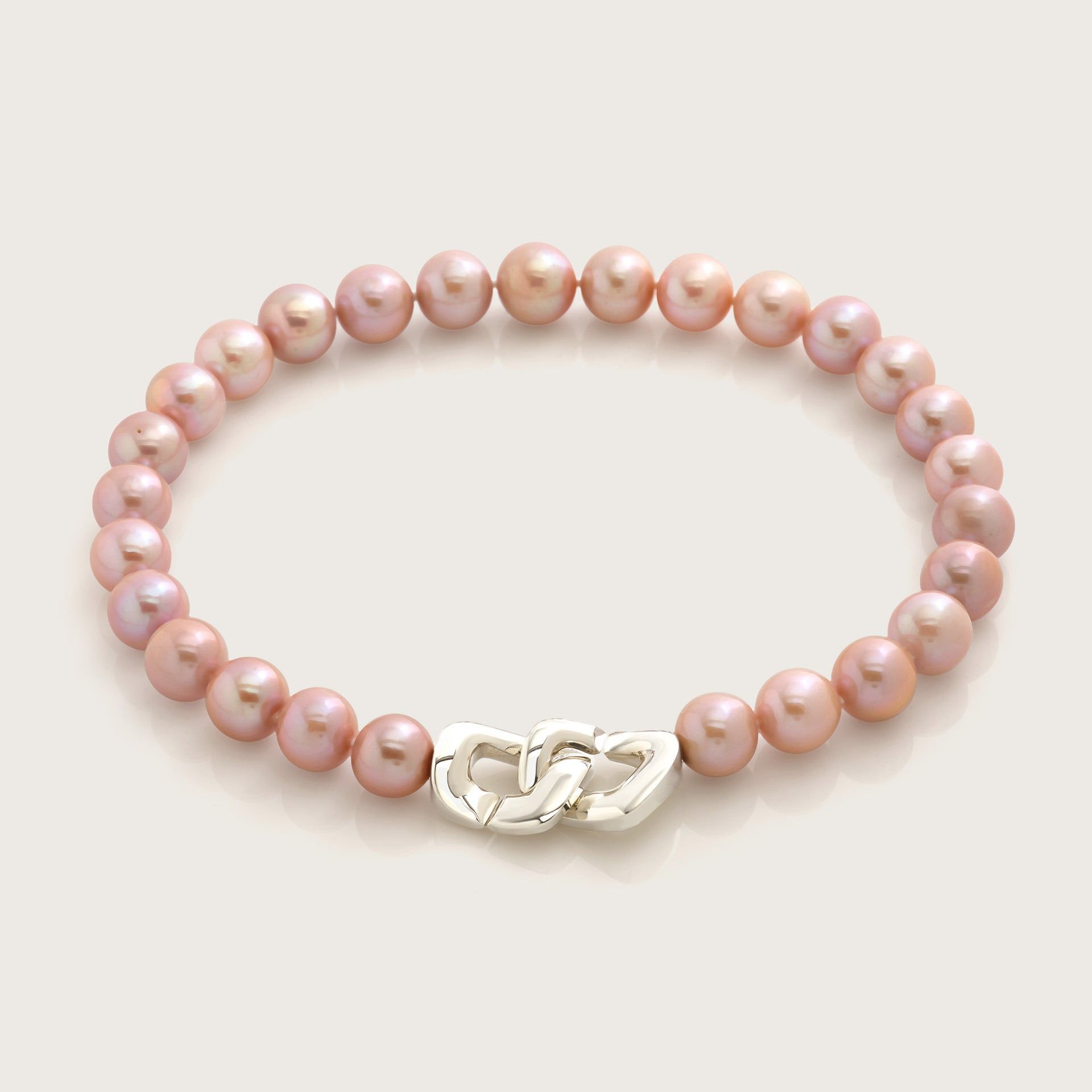ASTRUA Collana Diva, Perle Freshwater, Oro Bianco  DI699KTGRO-PFWMC12-15