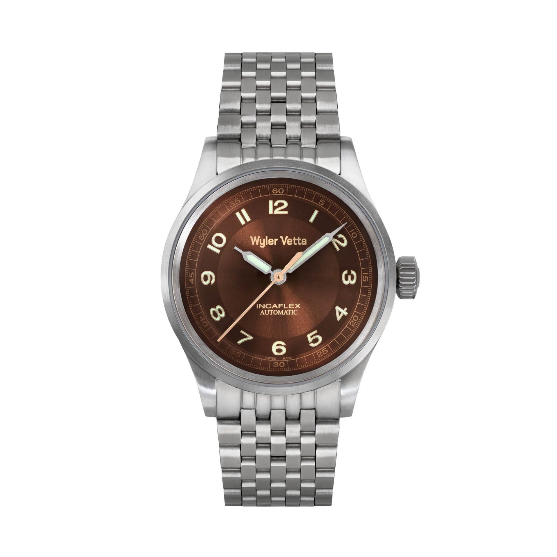 WYLER VETTA Héritage Incalfex 38 MM WV0502BR