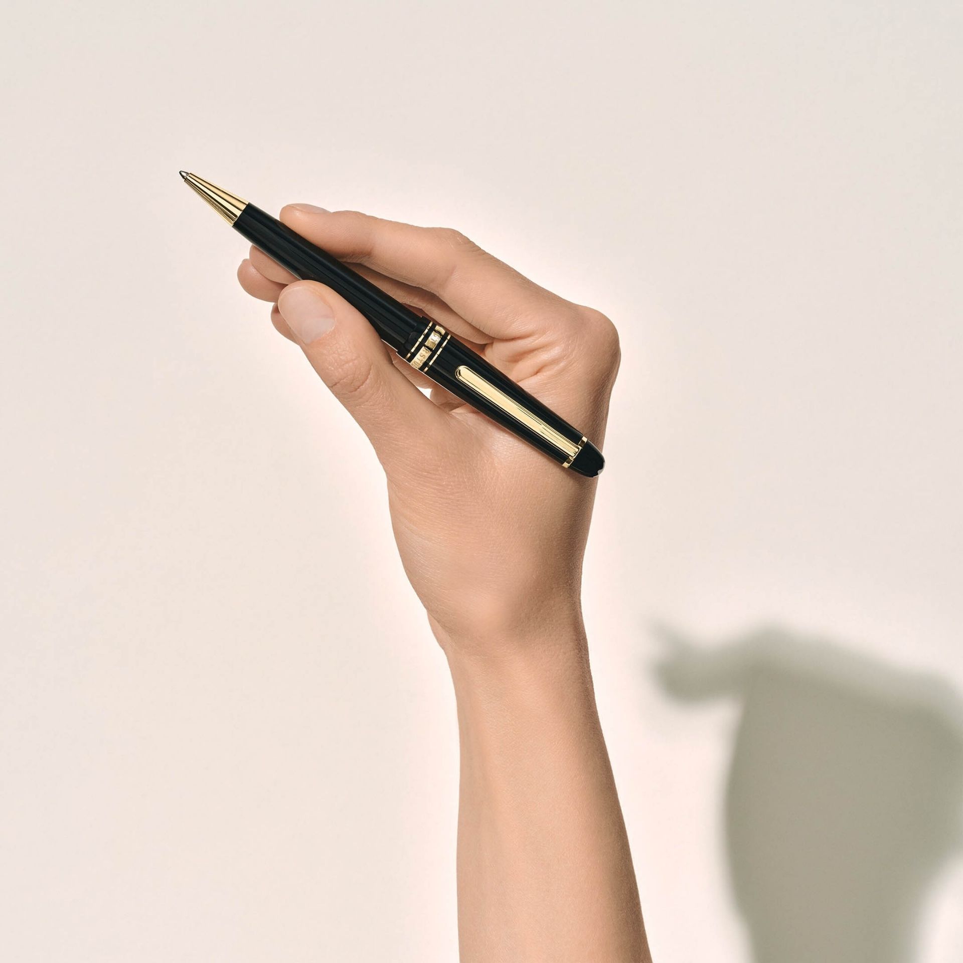 Montblanc Penna a sfera Meisterstück Placcata in Oro Midsize  137533