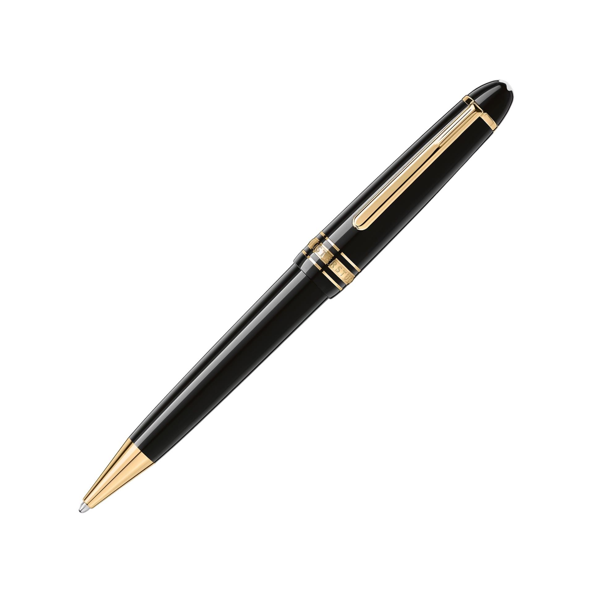 Montblanc Penna a sfera Meisterstück Placcata in Oro Midsize  137533