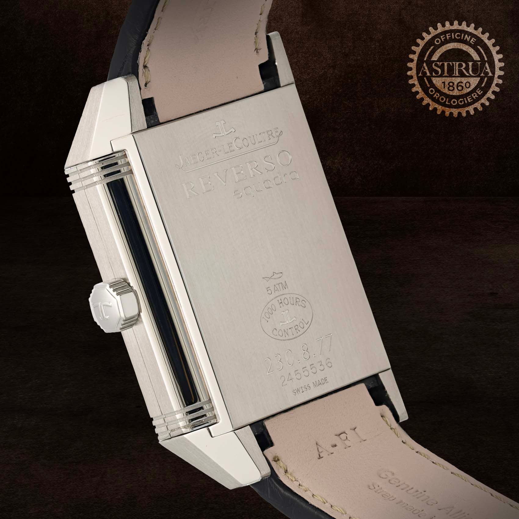 JAEGER-LECOULTRE Reverso Squadra Hometime Gmt 35 x 50 MM 230.8.77
