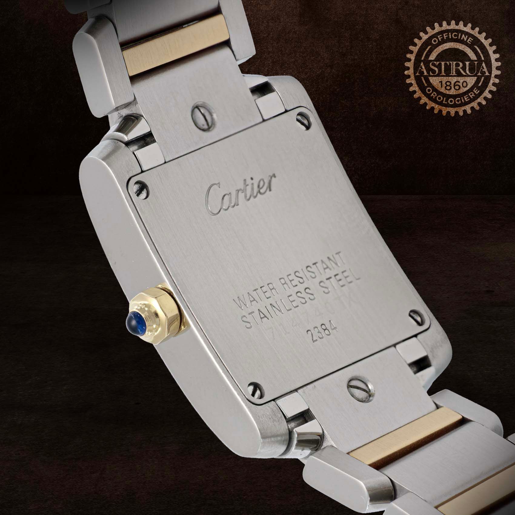 CARTIER Tank Française 25 X 20  MM W51007Q4