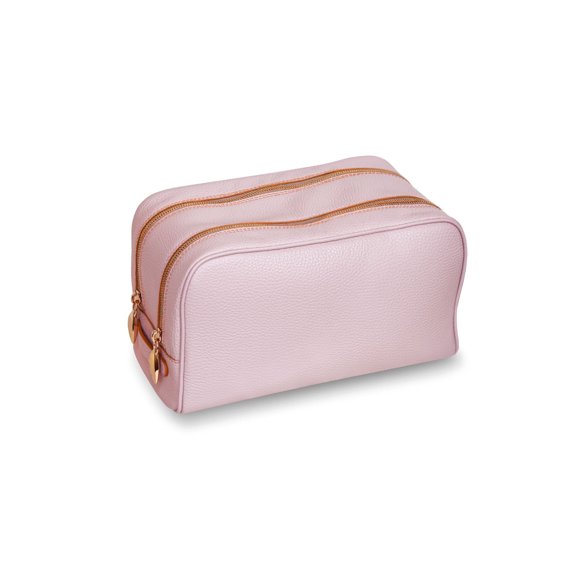 ASTRUA Creations Beauty Case In Pelle Grana Dollaro Cipria  BC2PGD58-V302