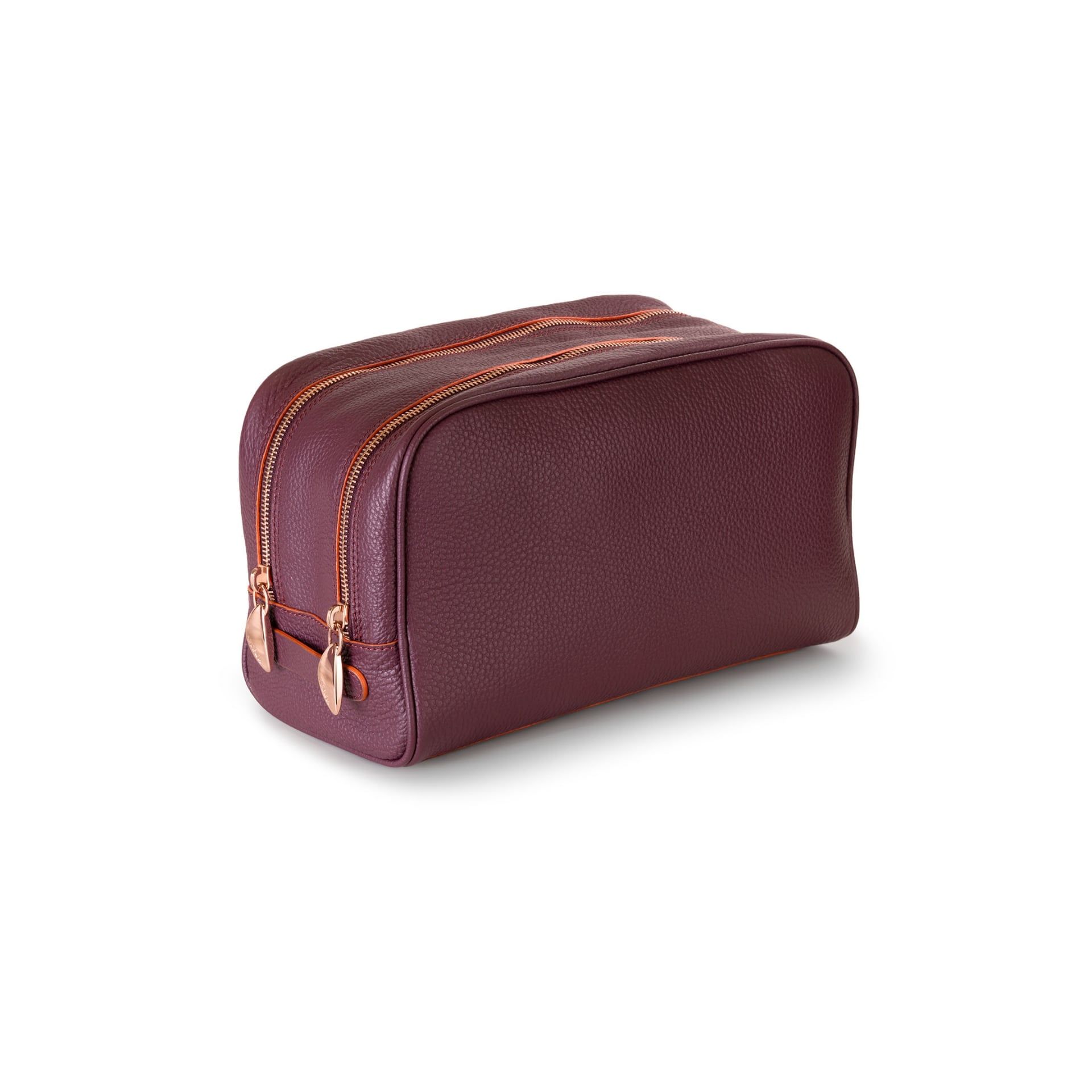 ASTRUA Creations Beauty Case In Pelle Grana Dollaro Wort  BC2PGD63-V302