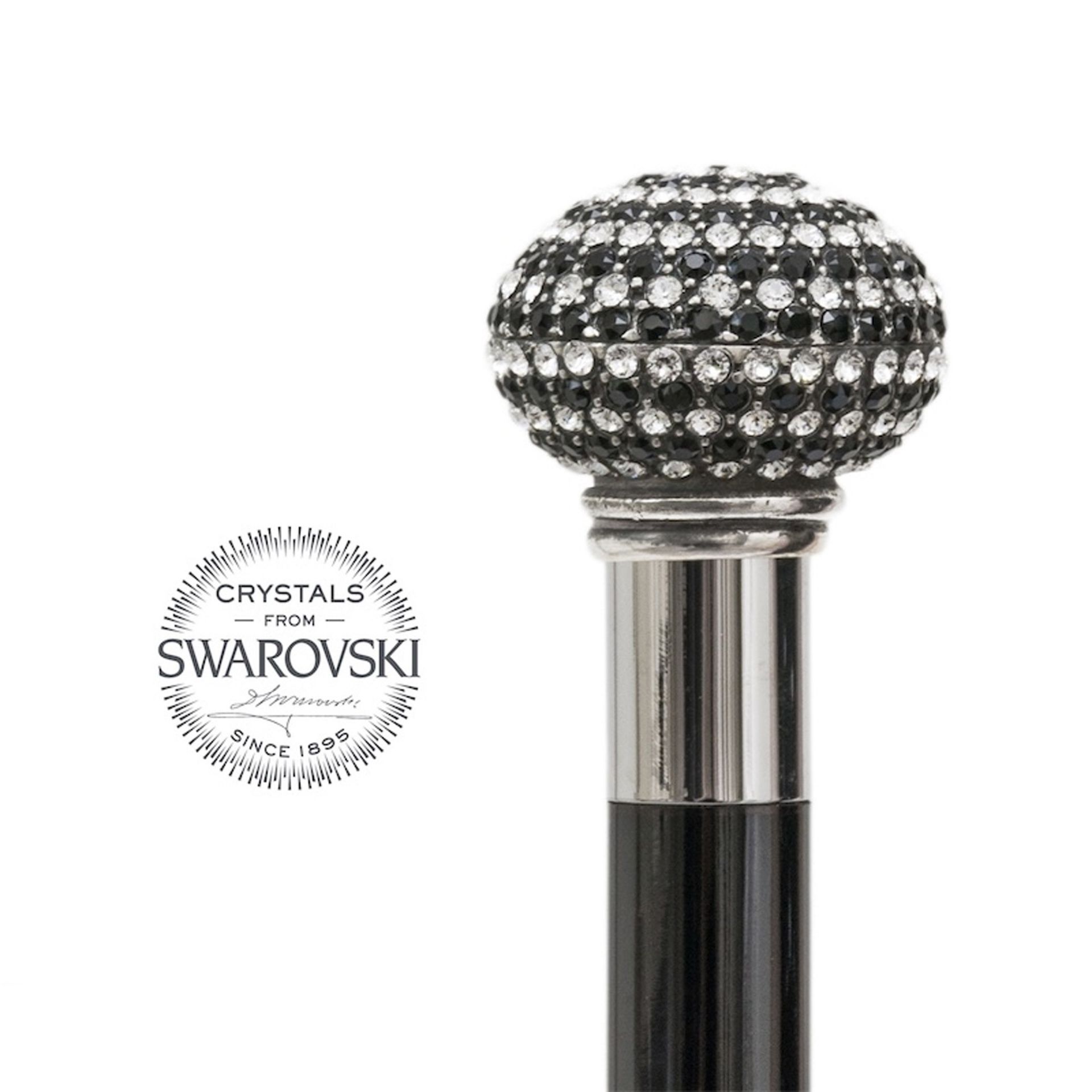 Pasotti Calzante Pomo Swarovski® Bicolore  CS*W71BN