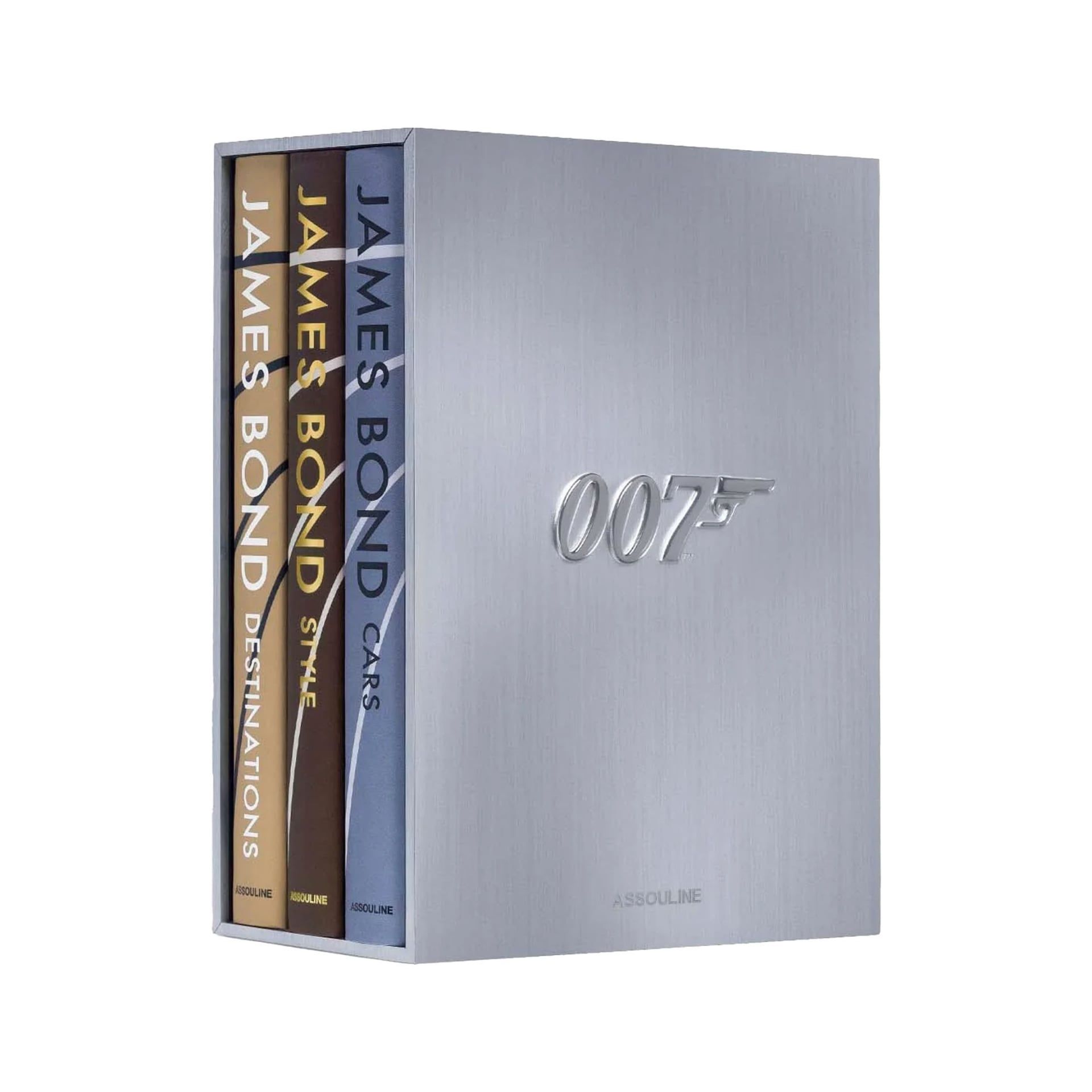 Assouline Trilogia di James Bond con slipcase  9781649806307
