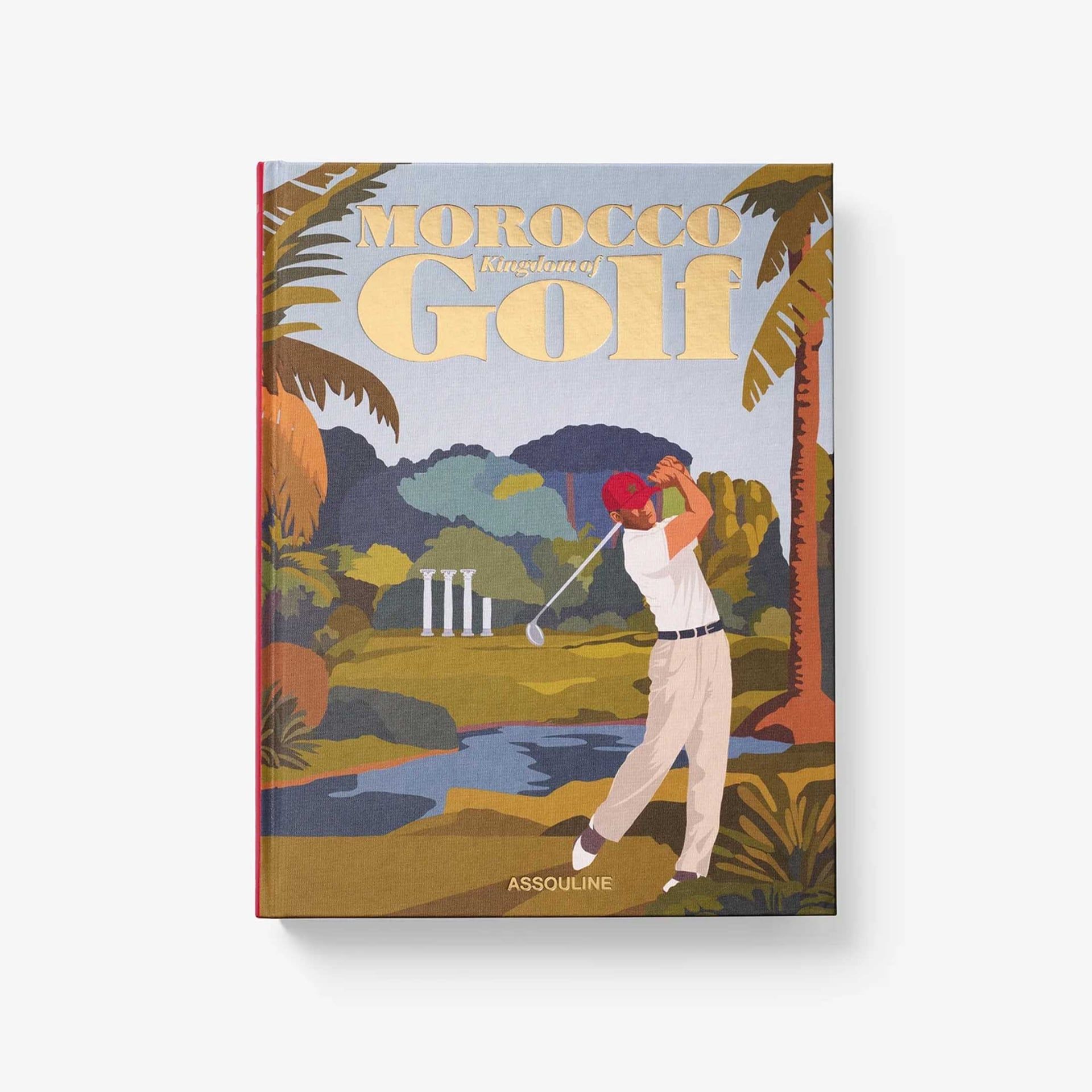 ASSOULINE Libro Morocco: Kingdom of Golf 25 x 5 x H 33 CM 9781649806291
