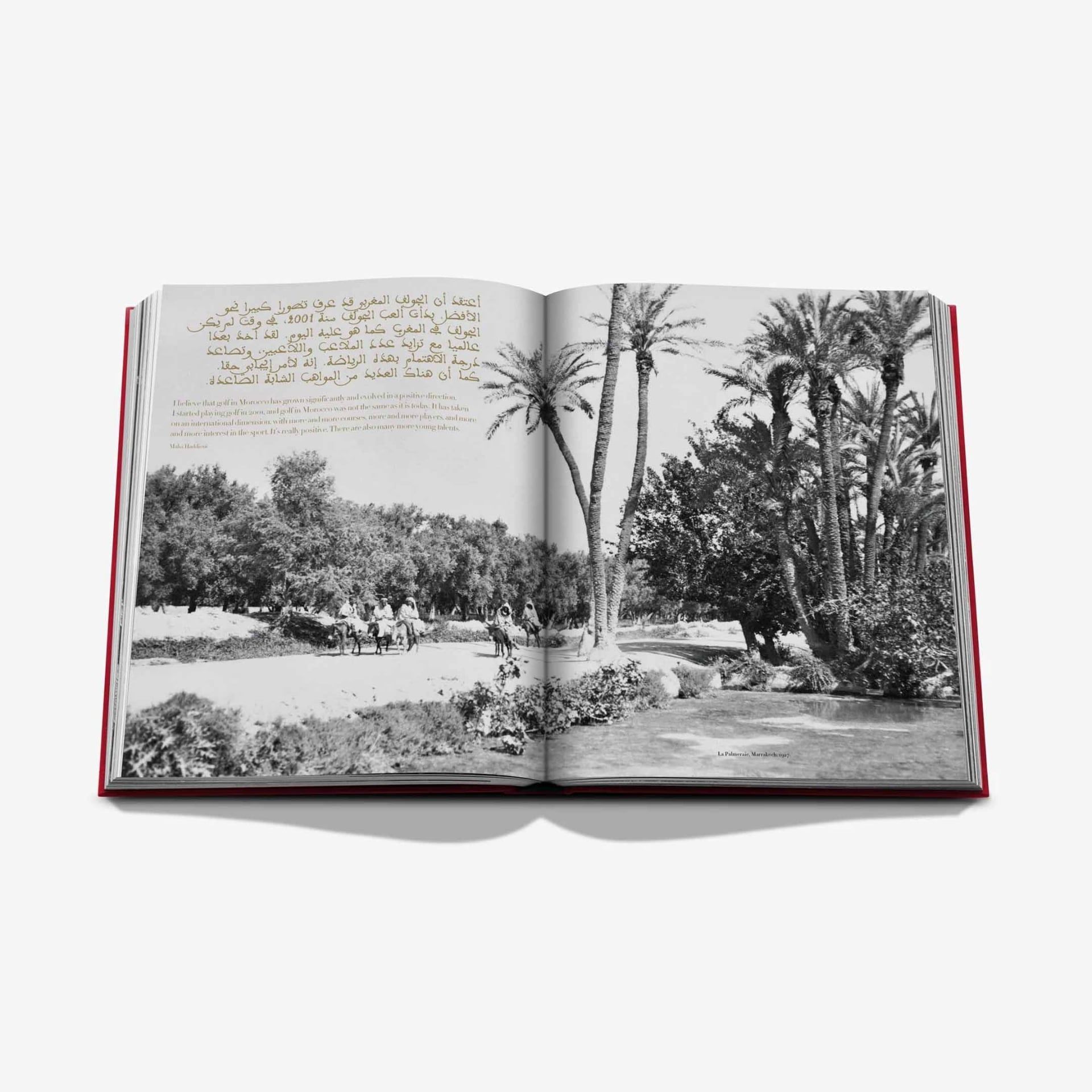 ASSOULINE Libro Morocco: Kingdom of Golf 25 x 5 x H 33 CM 9781649806291