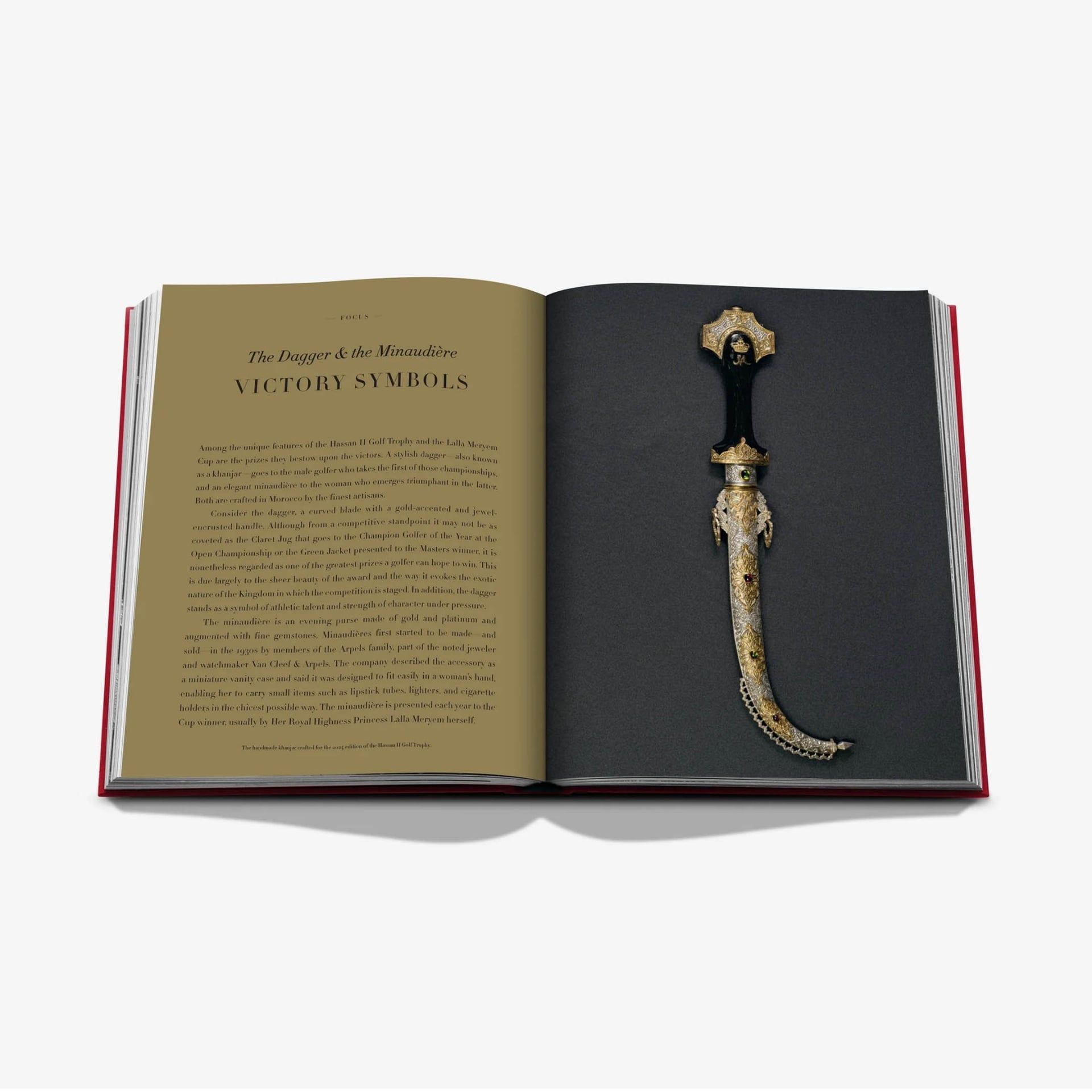 ASSOULINE Libro Morocco: Kingdom of Golf 25 x 5 x H 33 CM 9781649806291