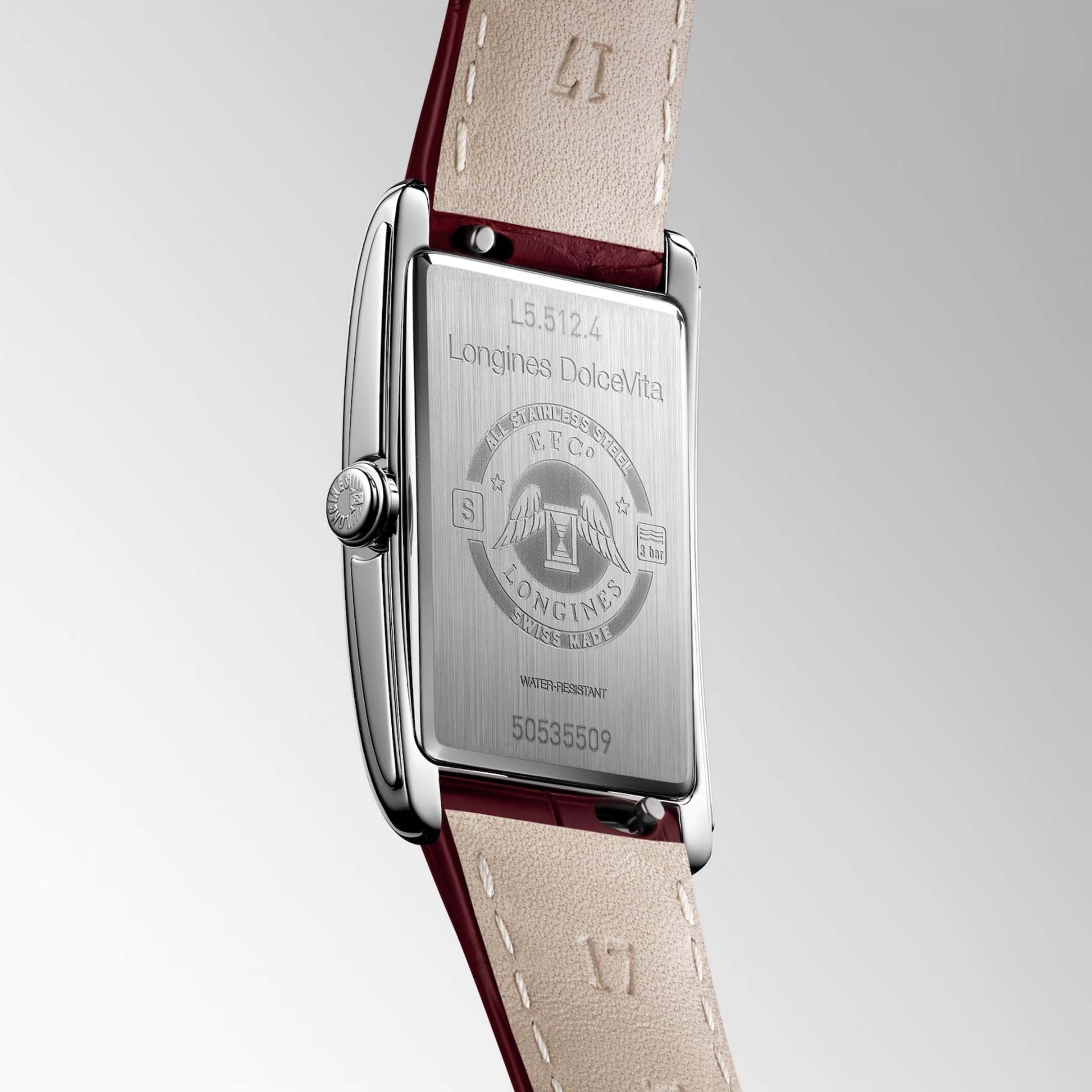 LONGINES Dolcevita 23,3x37mm L5.512.4.28.2