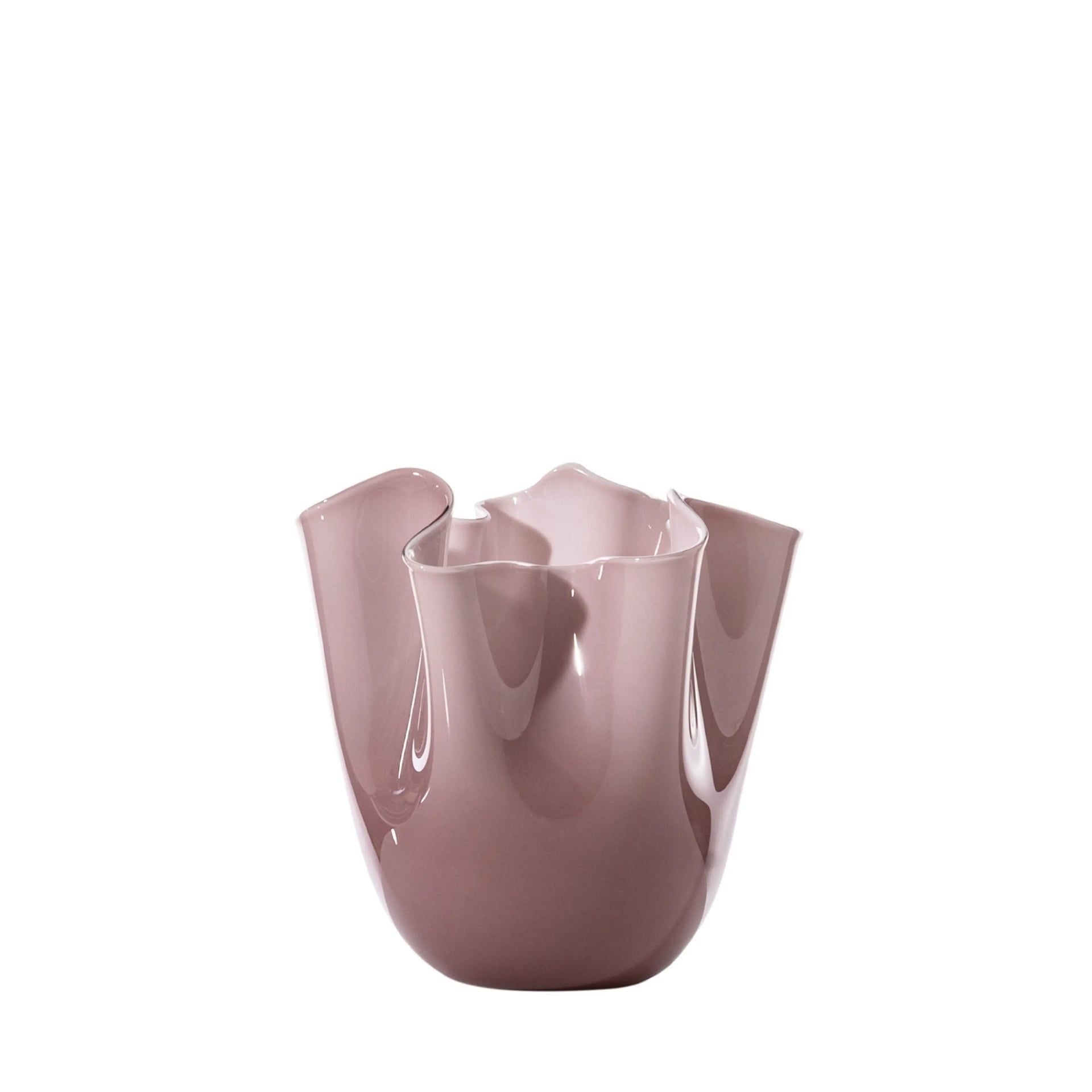 VENINI Vaso Fazzoletto Small Ametista 13,5 CM – H 13,5 CM 700.04