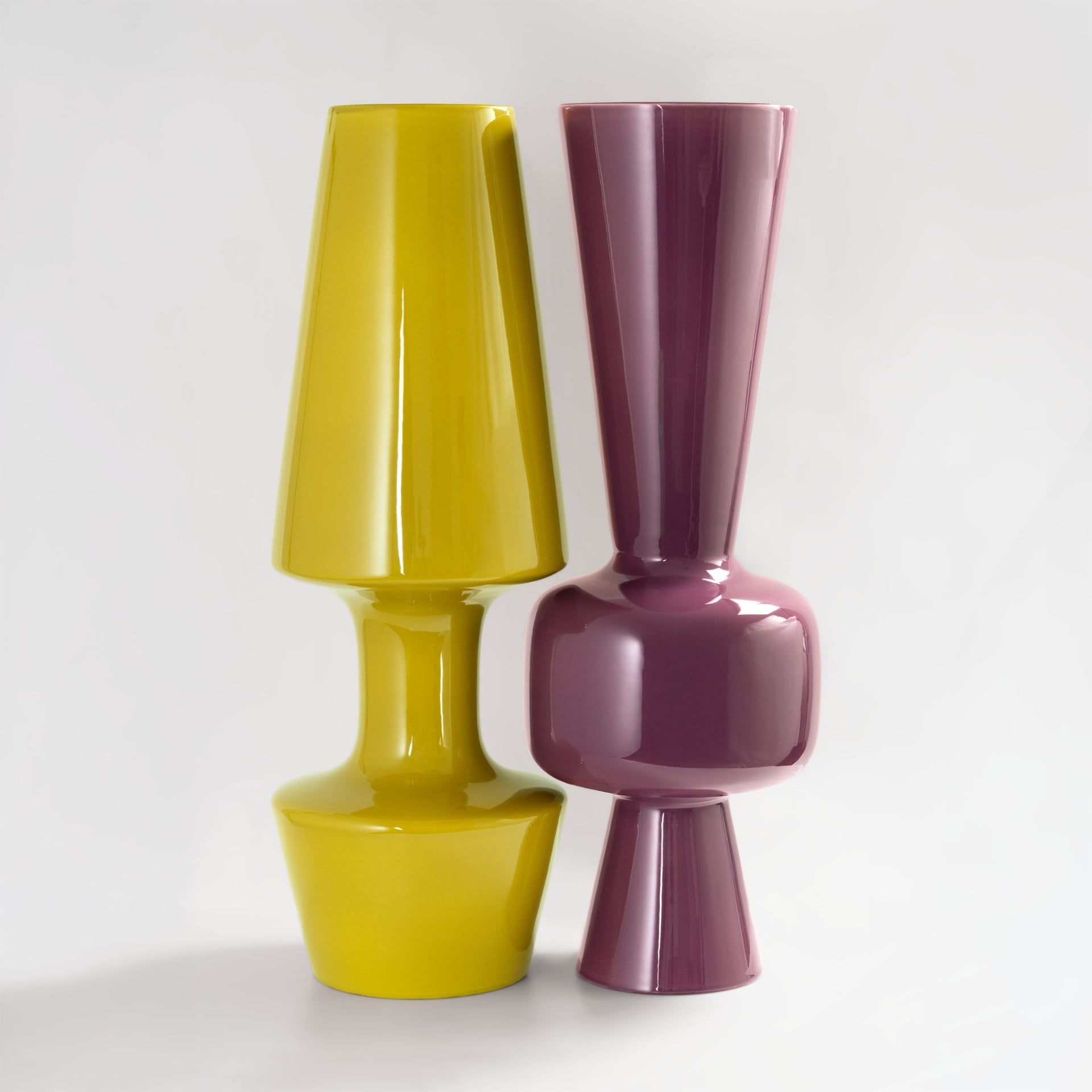 BOSA Vaso Paire Mirtillo (Francesca Bosa) 19 CM - H 58 CM 1700/57