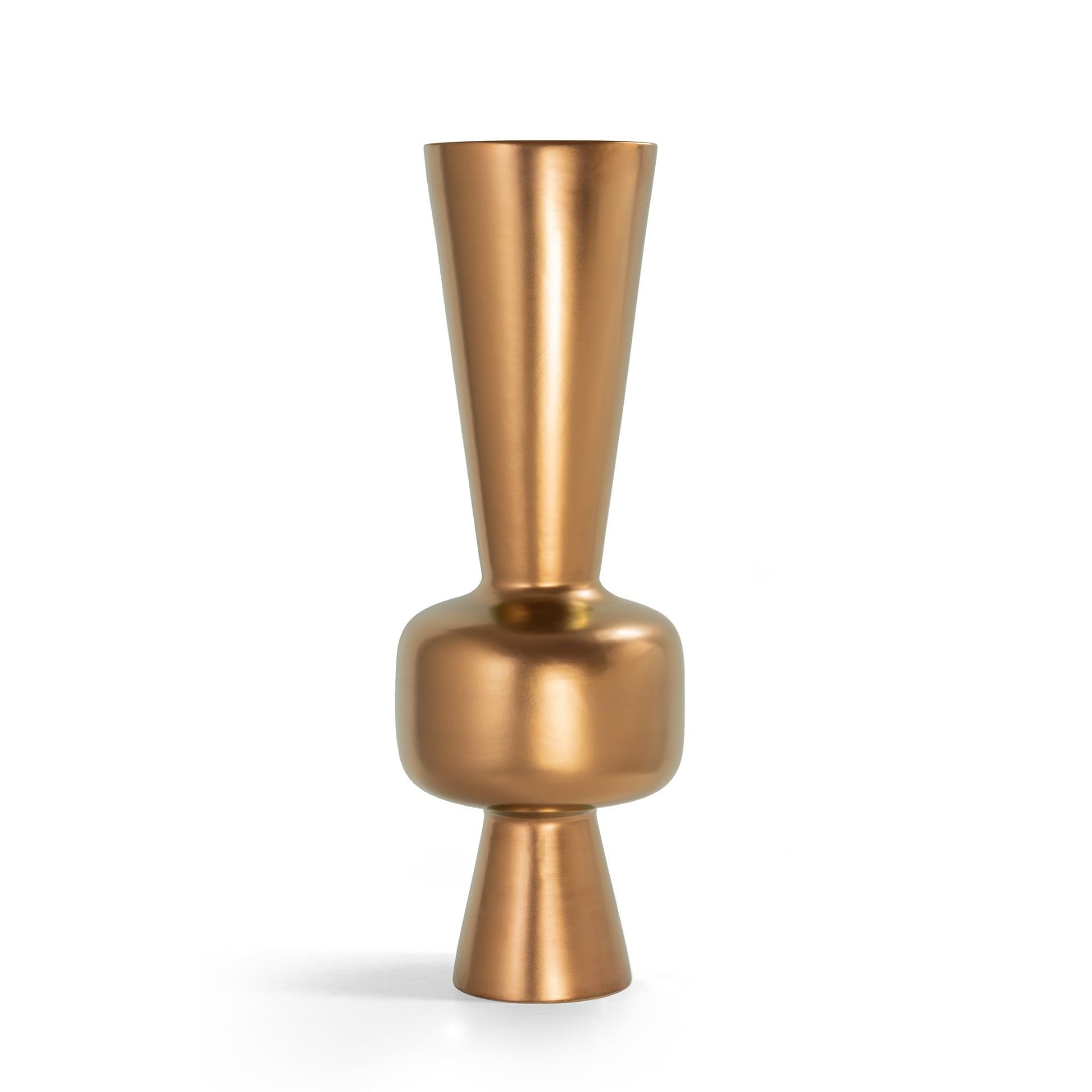 BOSA Vaso Paire Oro Antico Opaco (Francesca Bosa) 19 CM - H 58 CM 1700/16/84