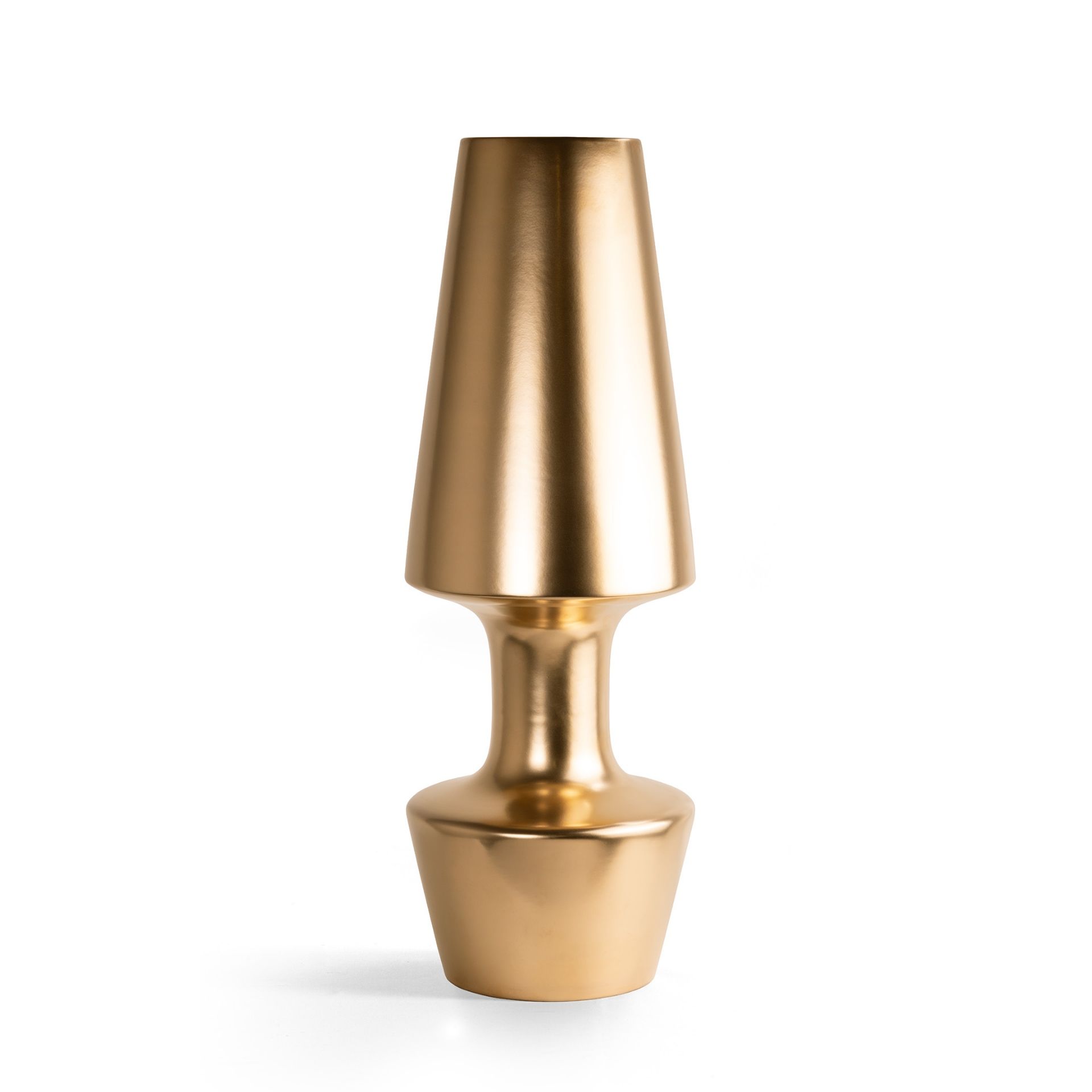 BOSA Vaso Paire Oro Rosa Opaco (Francesca Bosa) 20 CM - H 58 CM 1701/16/92