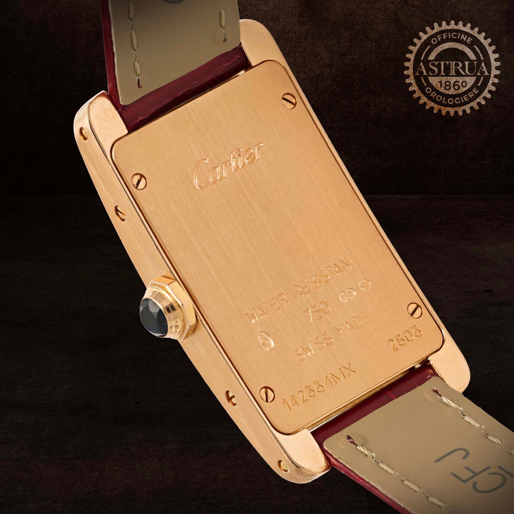 CARTIER Tank Americaine 19X35 MM W2607456