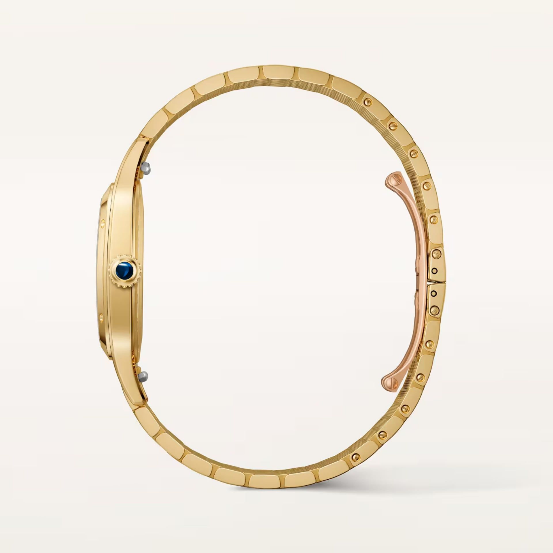CARTIER Santos-Dumont Modello Grande, Oro Giallo 43,5 X 31,4 MM WGSA0122