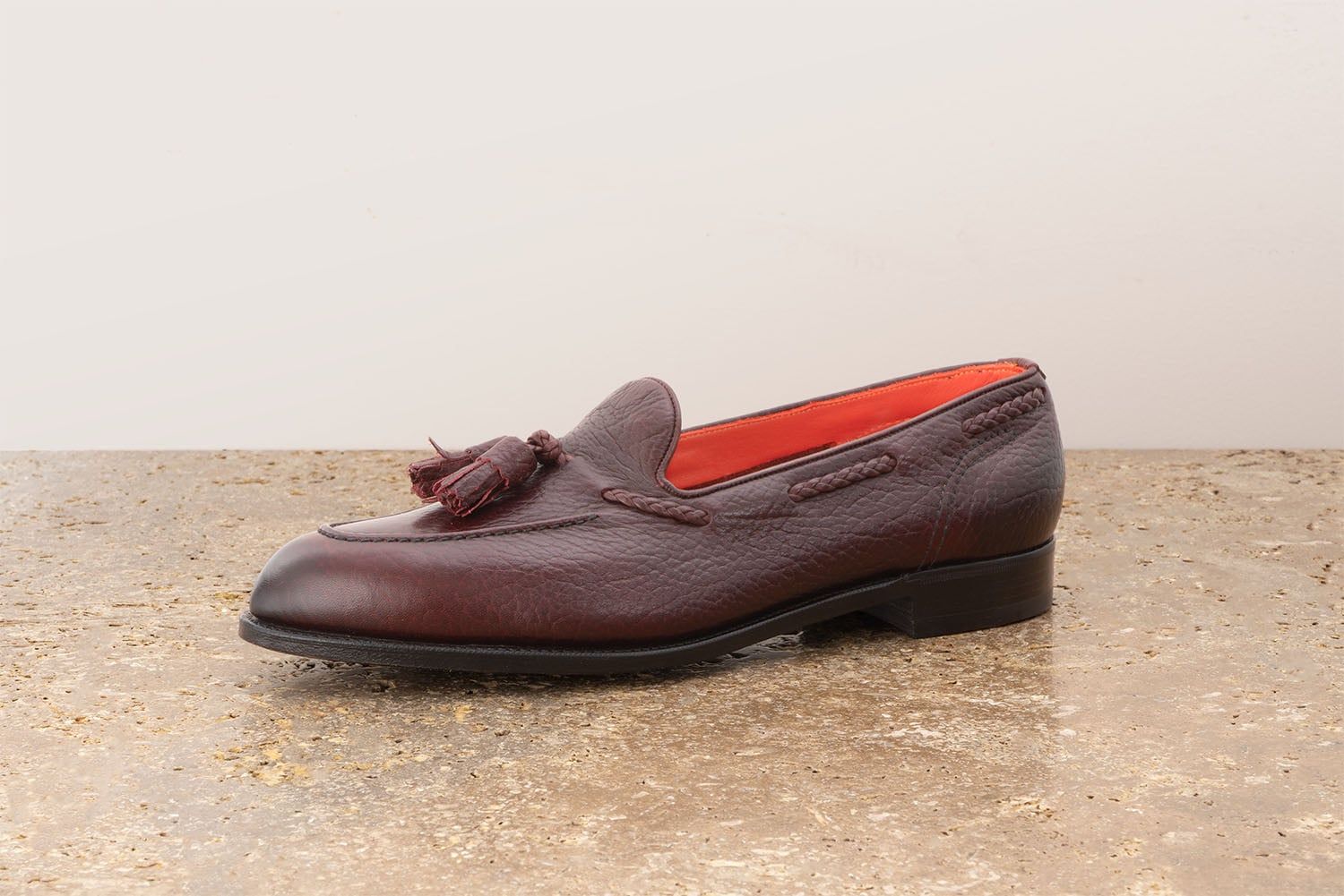 Edward Green Belgravia - Mocassino Con Nappine - Burgundy - Edizione Astrua  A-BELGRAVIA