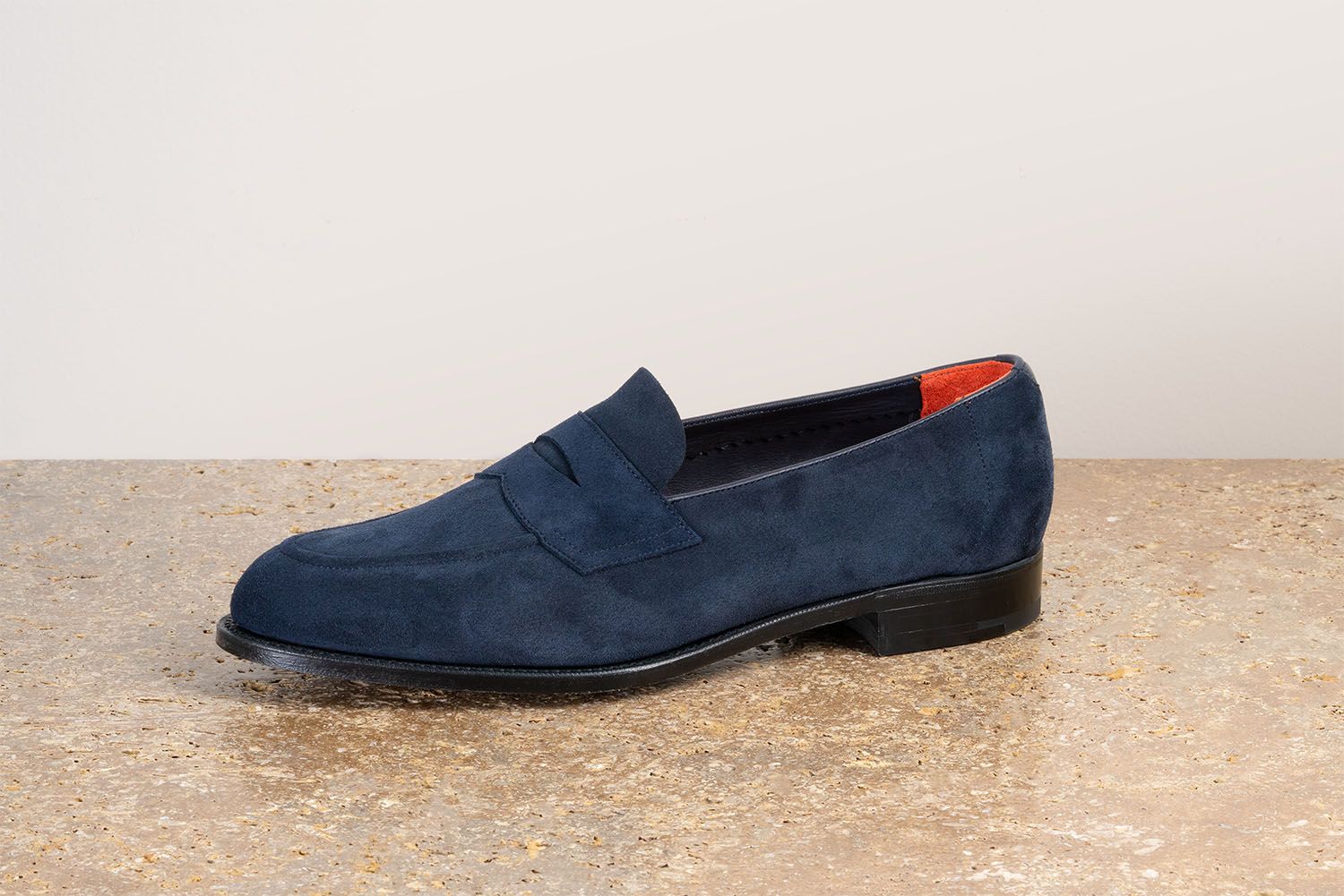 Edward Green Piccadilly Unlined - Mocassino Classico - Navy - Edizione Astrua  A-PICCADILLY UNLINED