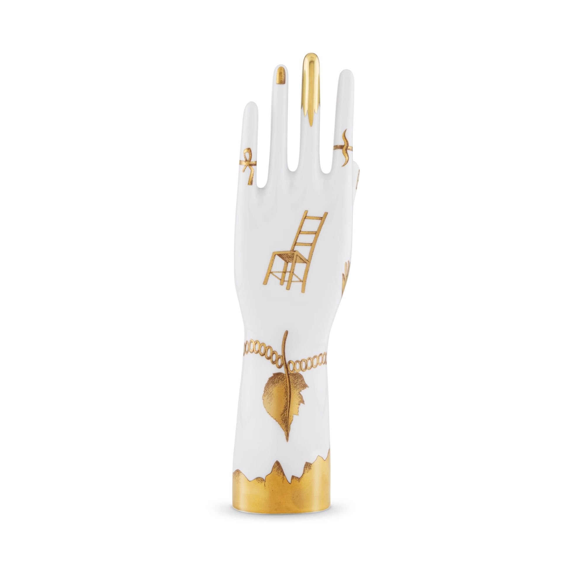 GINORI 1735 Mano Trionfo Italiano - Arte di Gio Ponti H 29 cm - 7,5 cm  - 29 cm 020RG00 FA6576010290G00109700