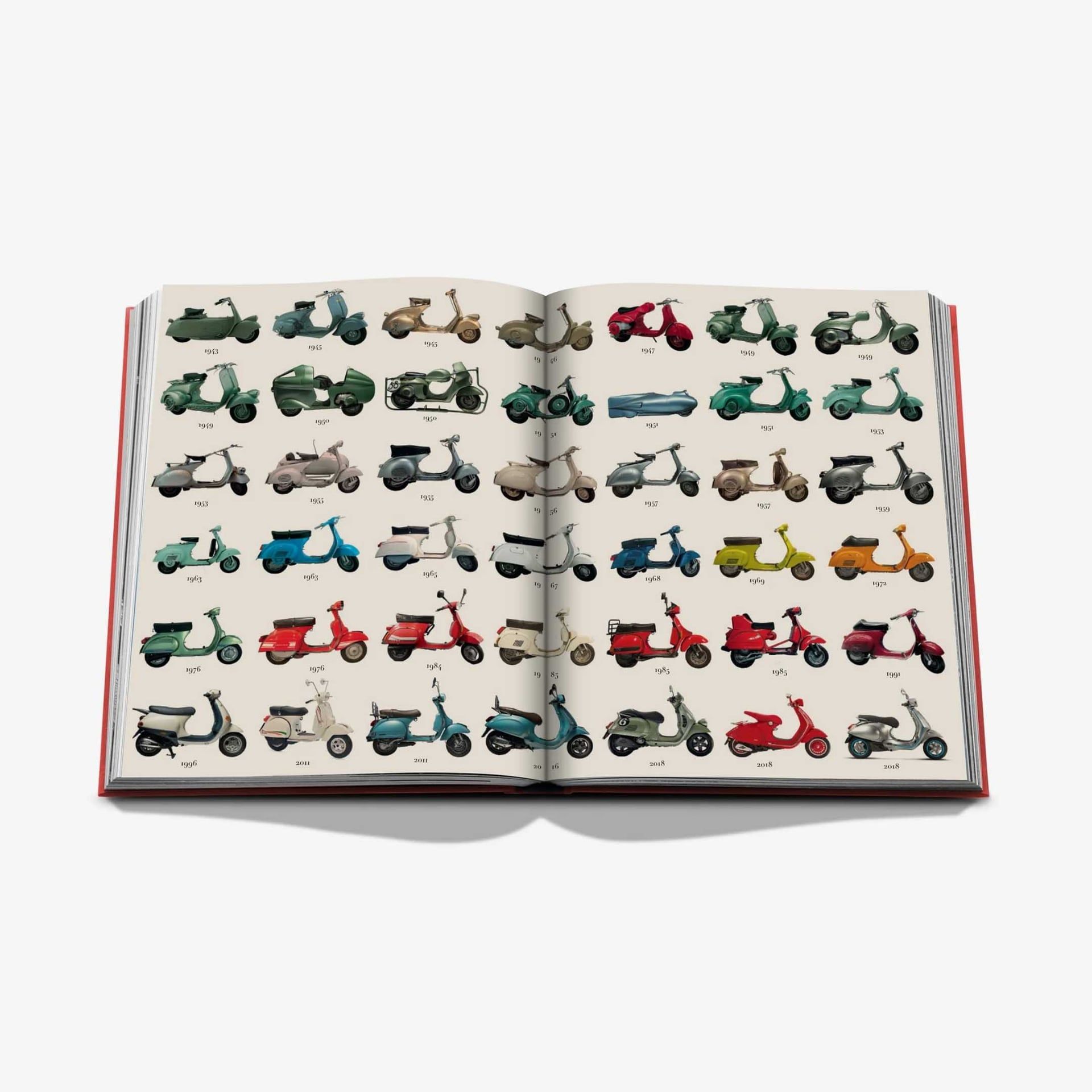 ASSOULINE Libro Vespa 25 x 4 x H 33 CM 9781649806390