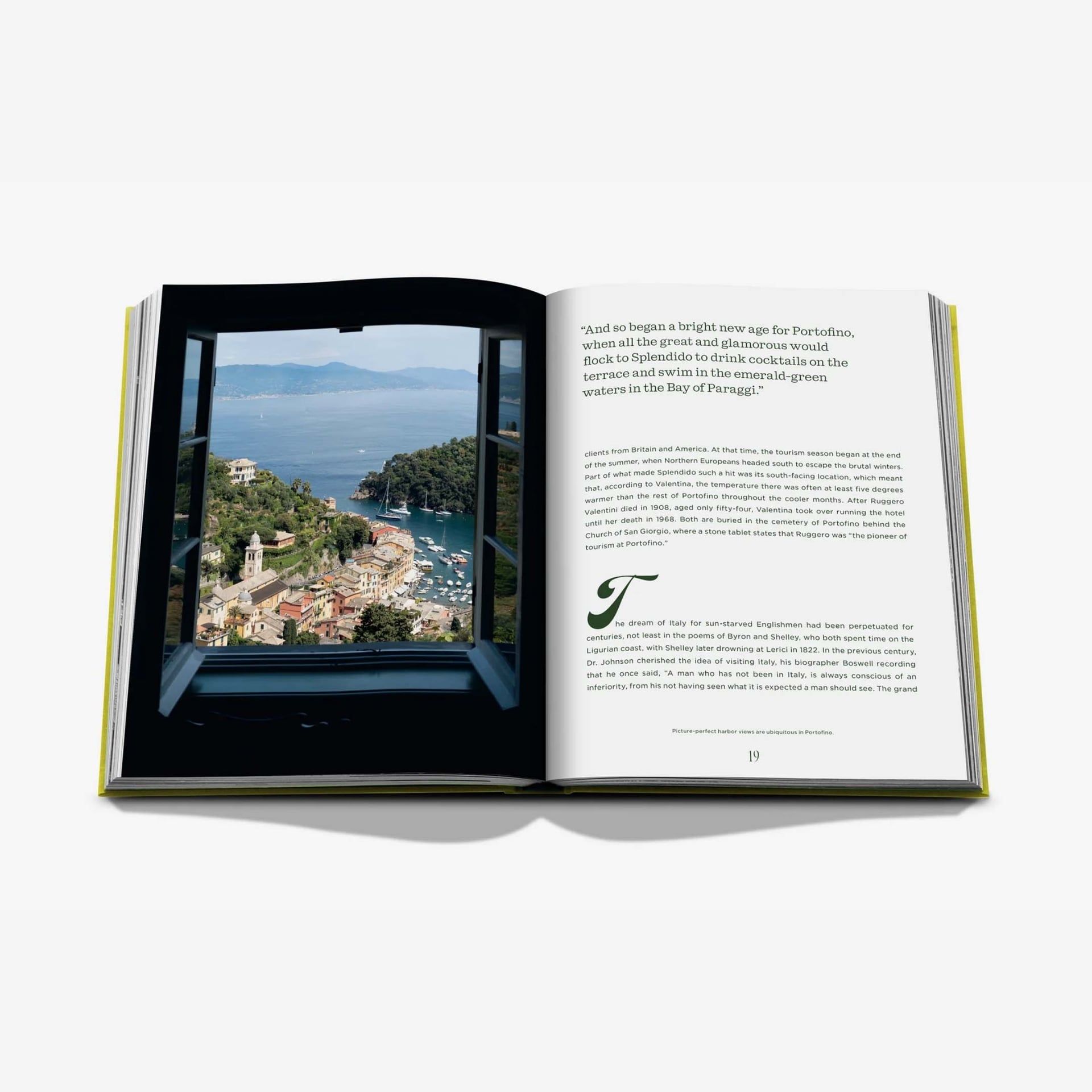 ASSOULINE Libro Splendido: The Radiant Stage of Portofino 25 x 3 x H 33 CM 9781649805164