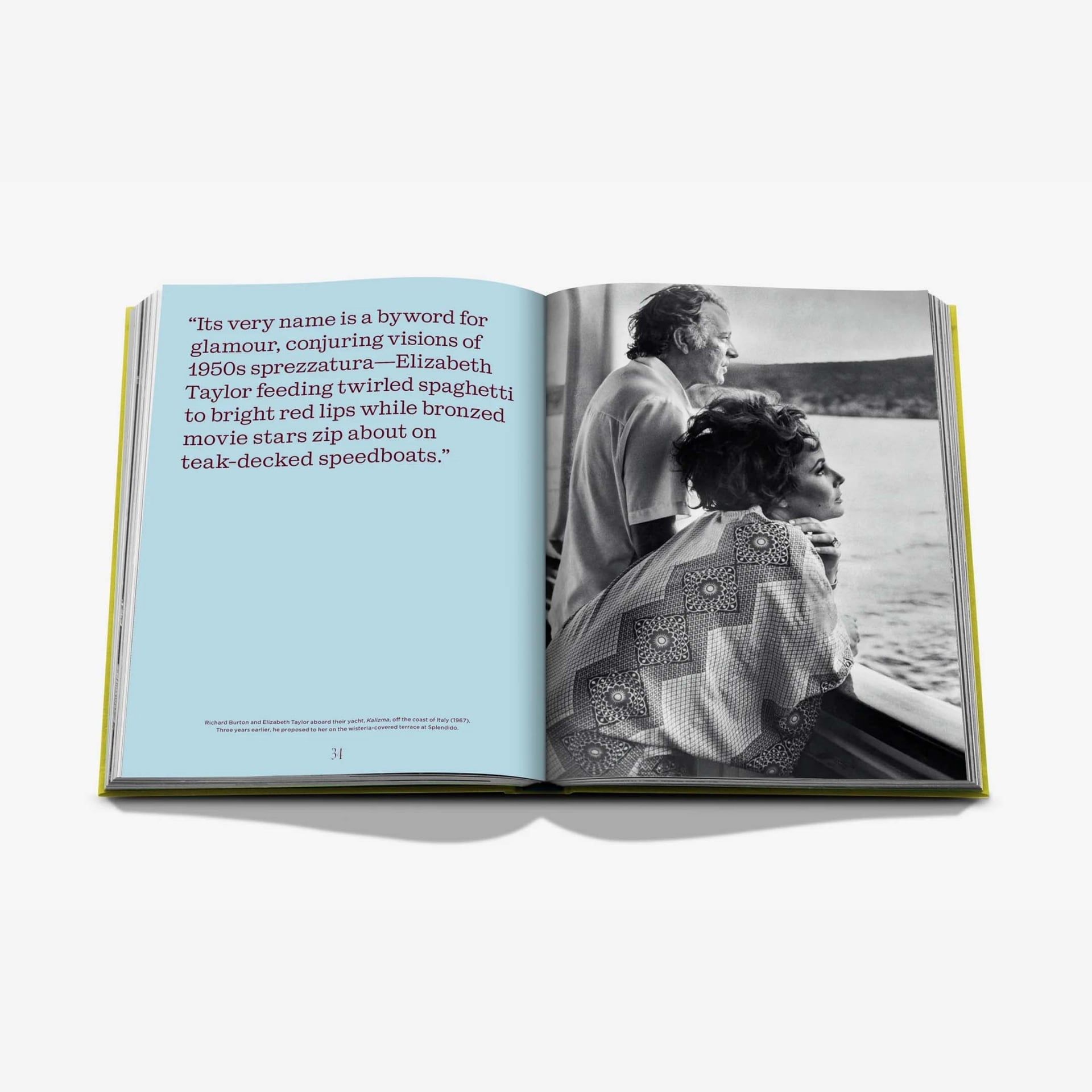 ASSOULINE Libro Splendido: The Radiant Stage of Portofino 25 x 3 x H 33 CM 9781649805164