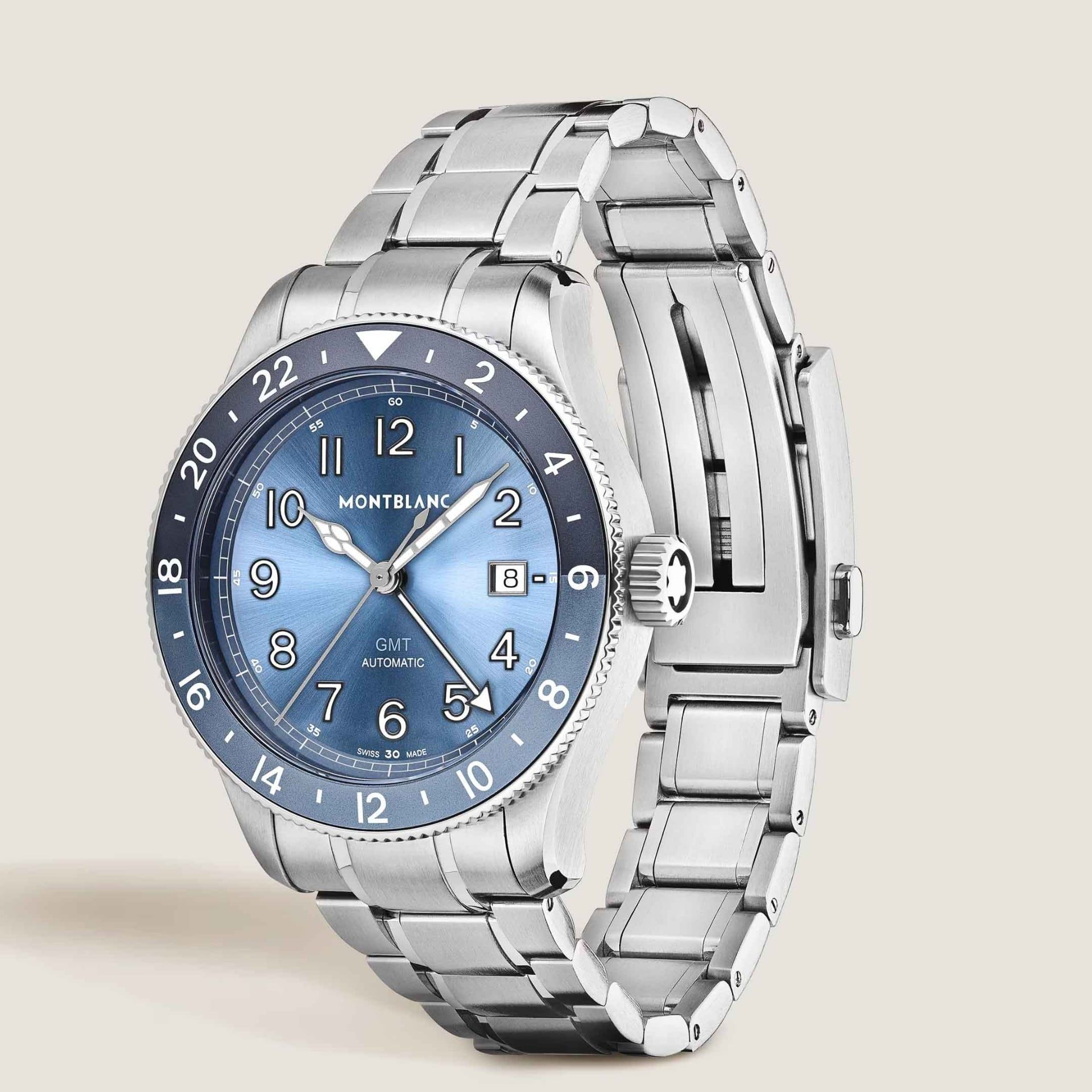 MONTBLANC 1858 GMT 0 Oxygen 42 MM 136523
