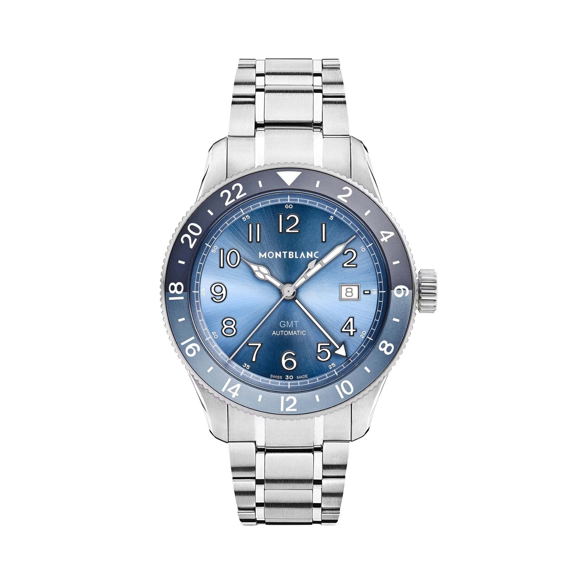MONTBLANC 1858 GMT 0 Oxygen 42 MM 136523